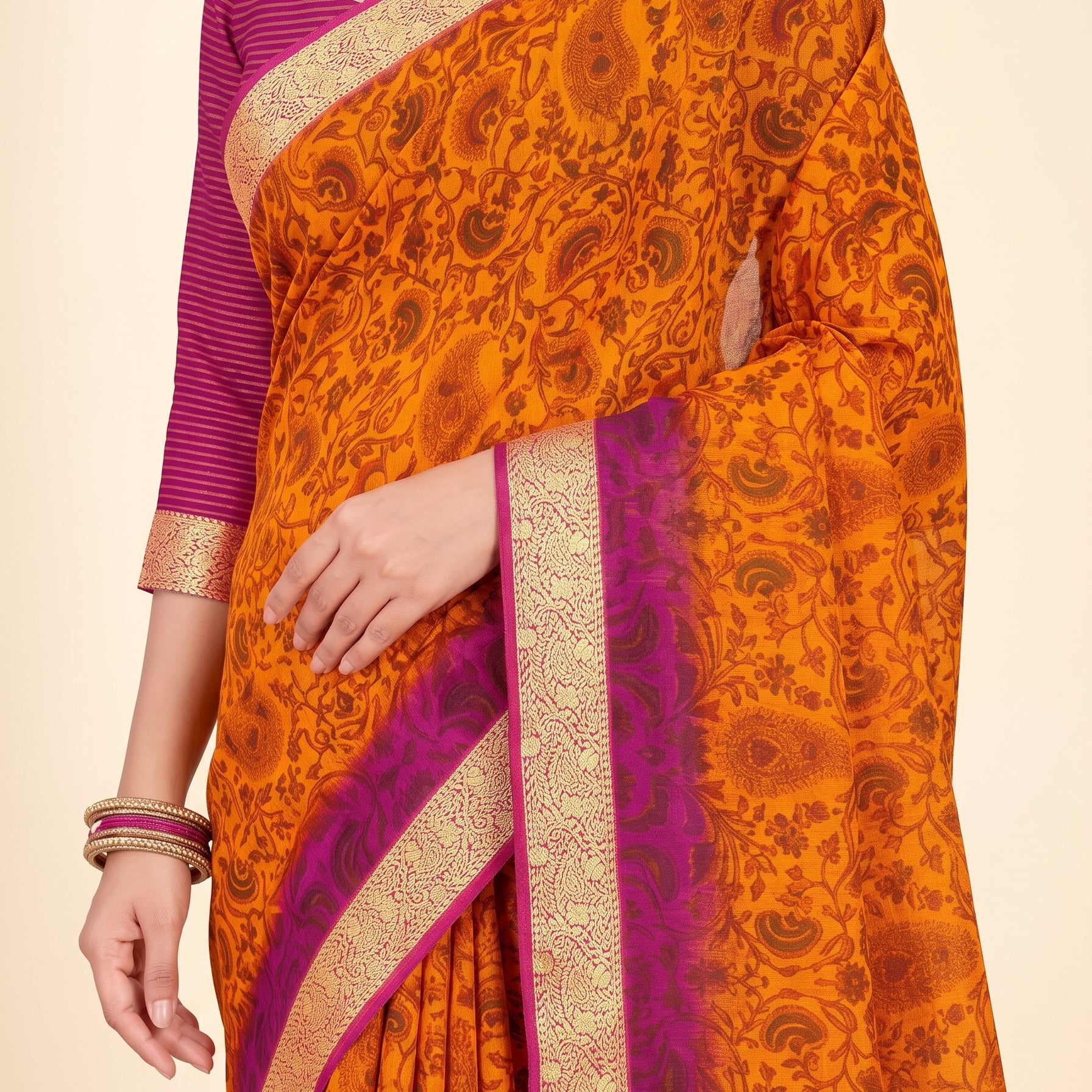 Pallu close-up [sku:KN-19687]