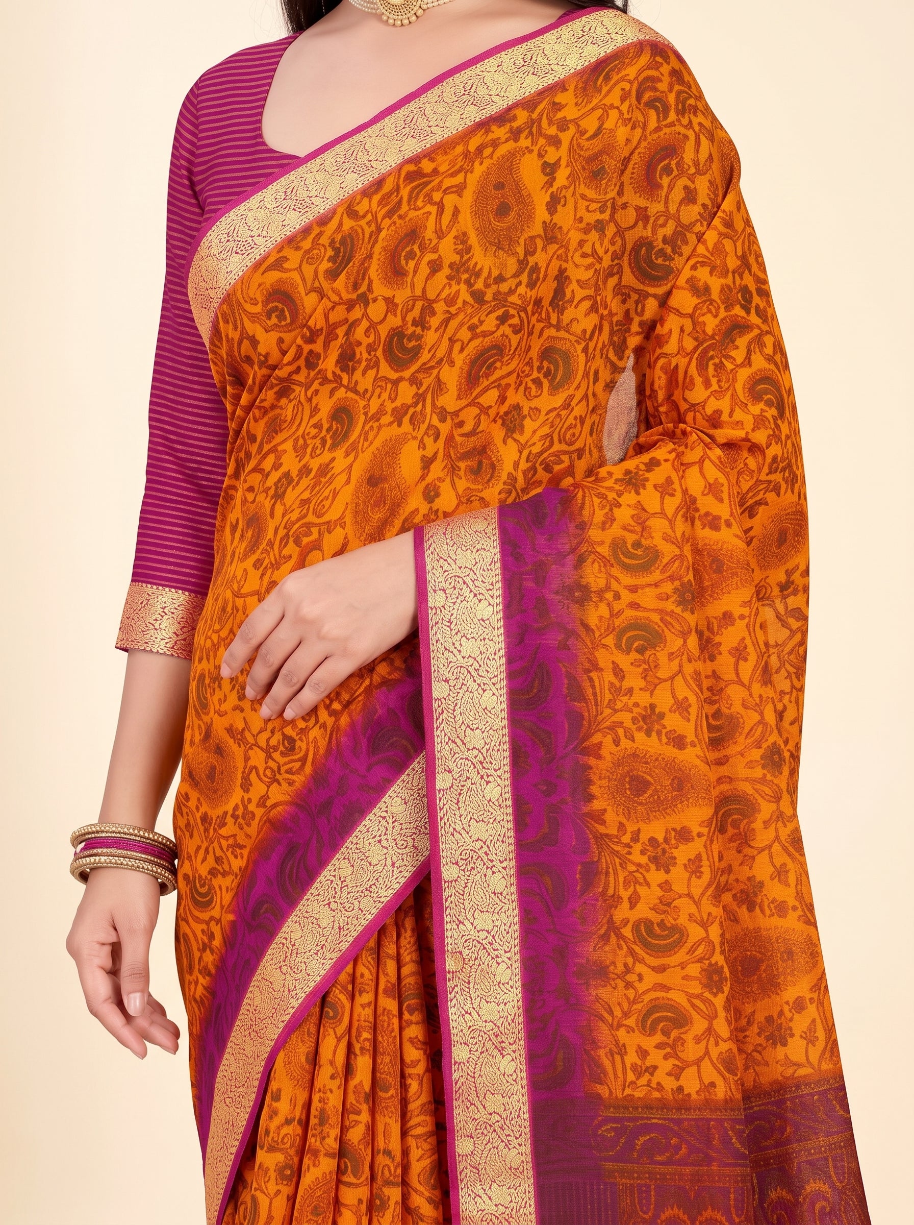 Pallu close-up [sku:KN-19687]