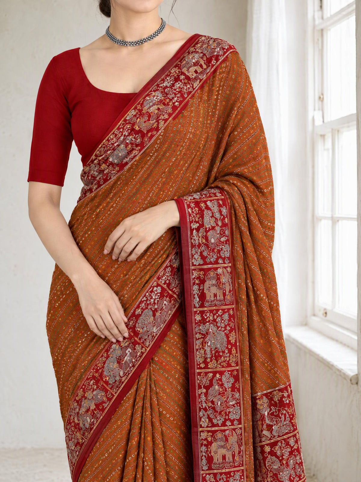 Pallu close-up [sku:KN-70763]