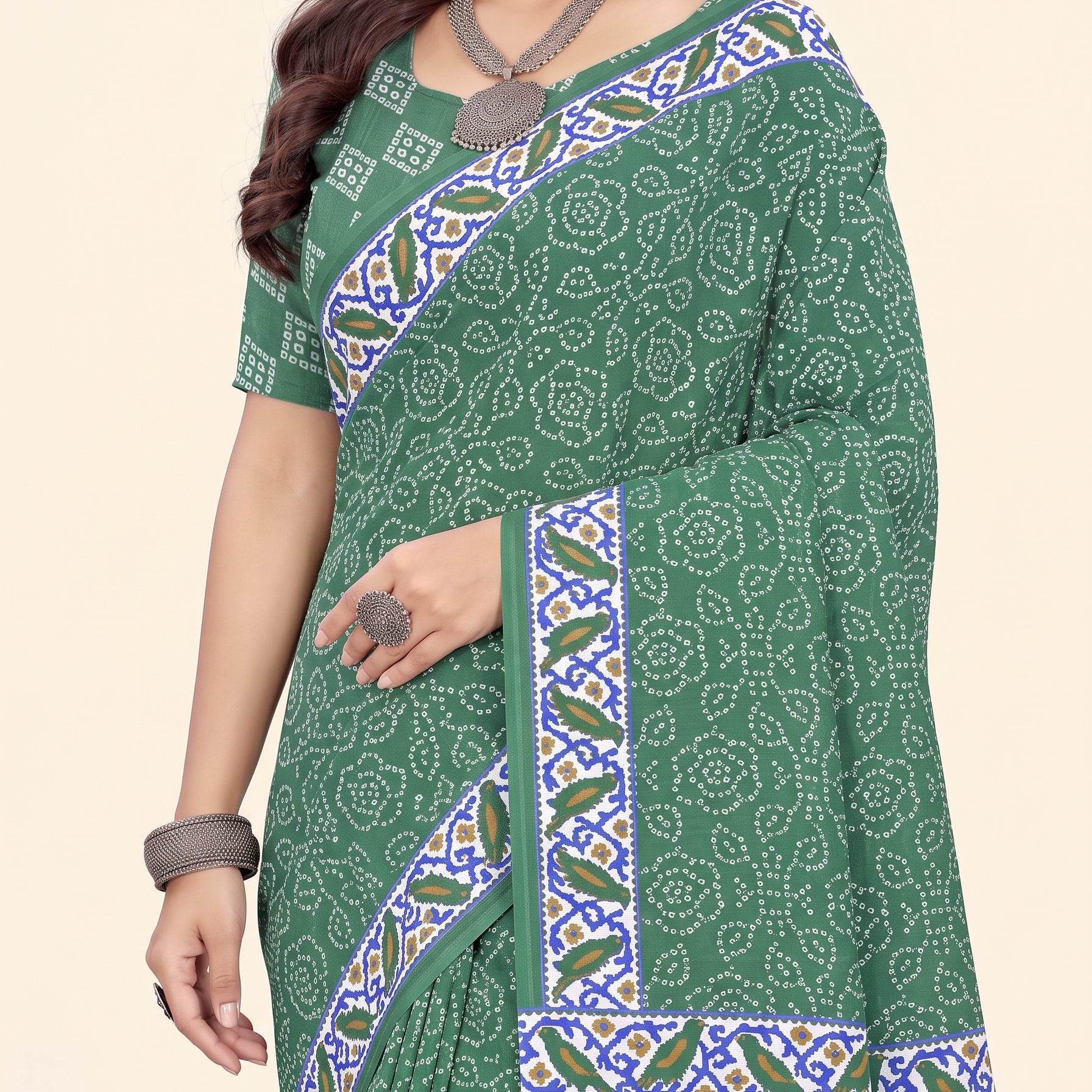 Shared pallu close-up [sku:BV-25004]