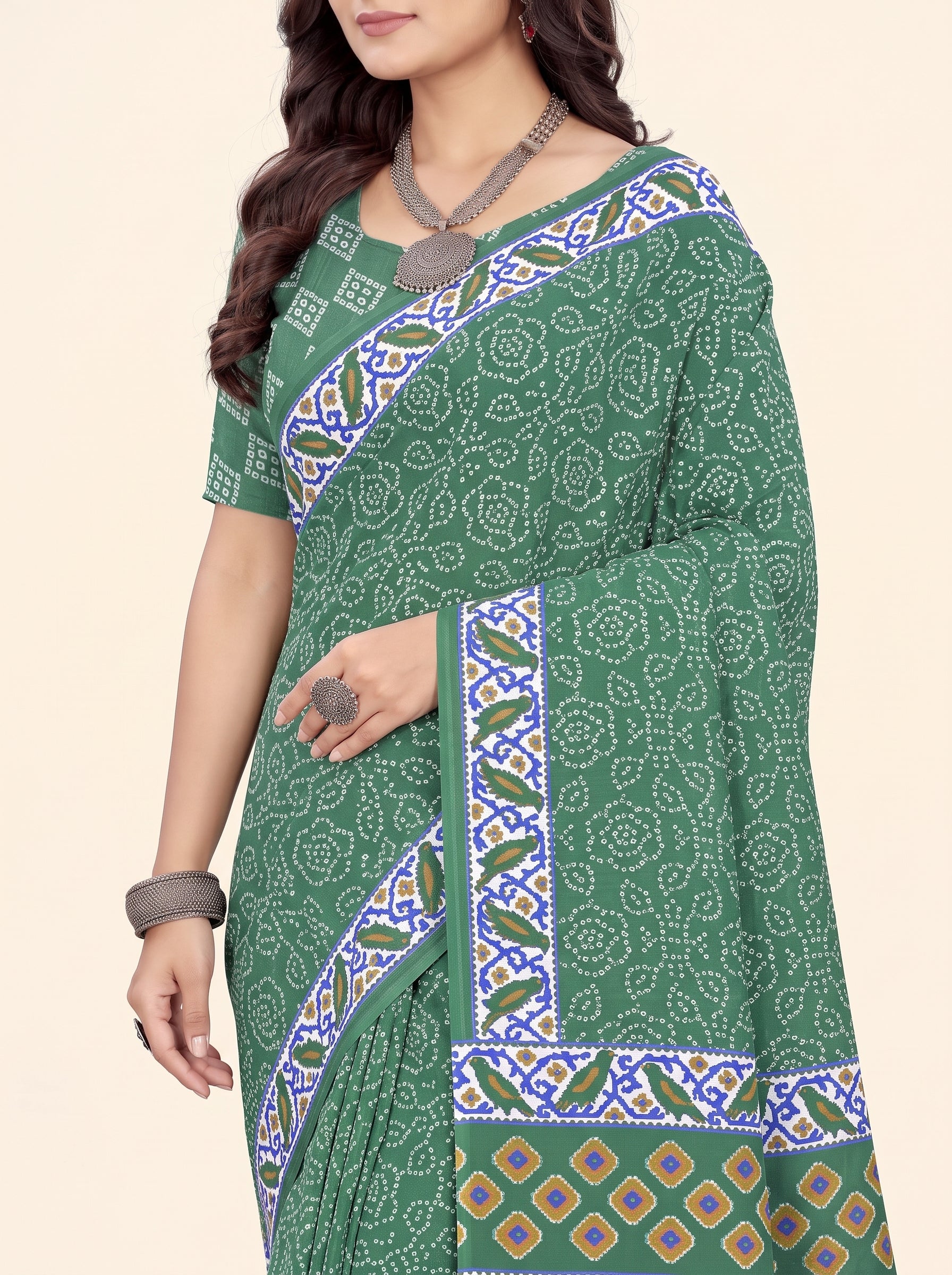Shared pallu close-up [sku:BV-25004]