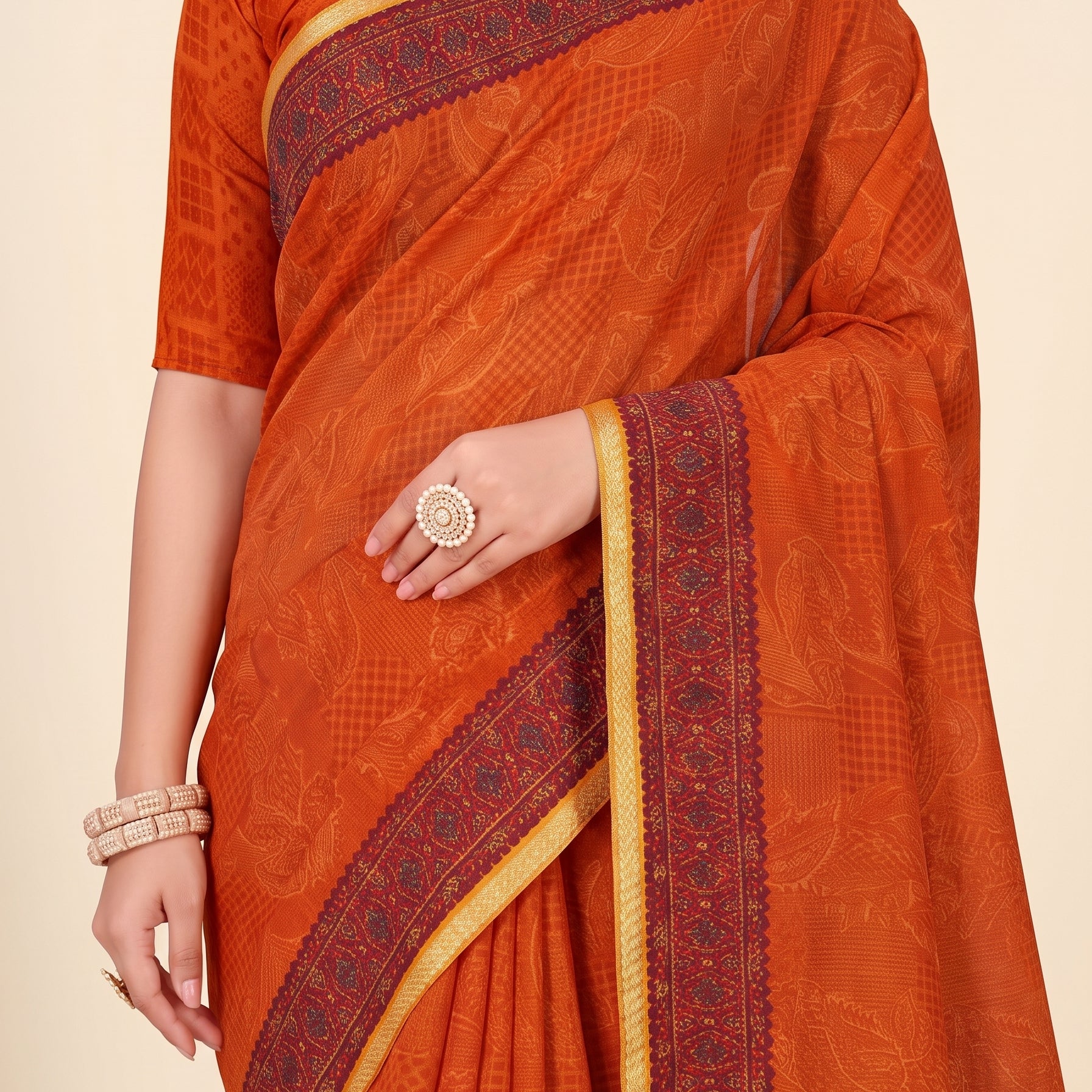 Pallu close-up [sku:KN-65260]