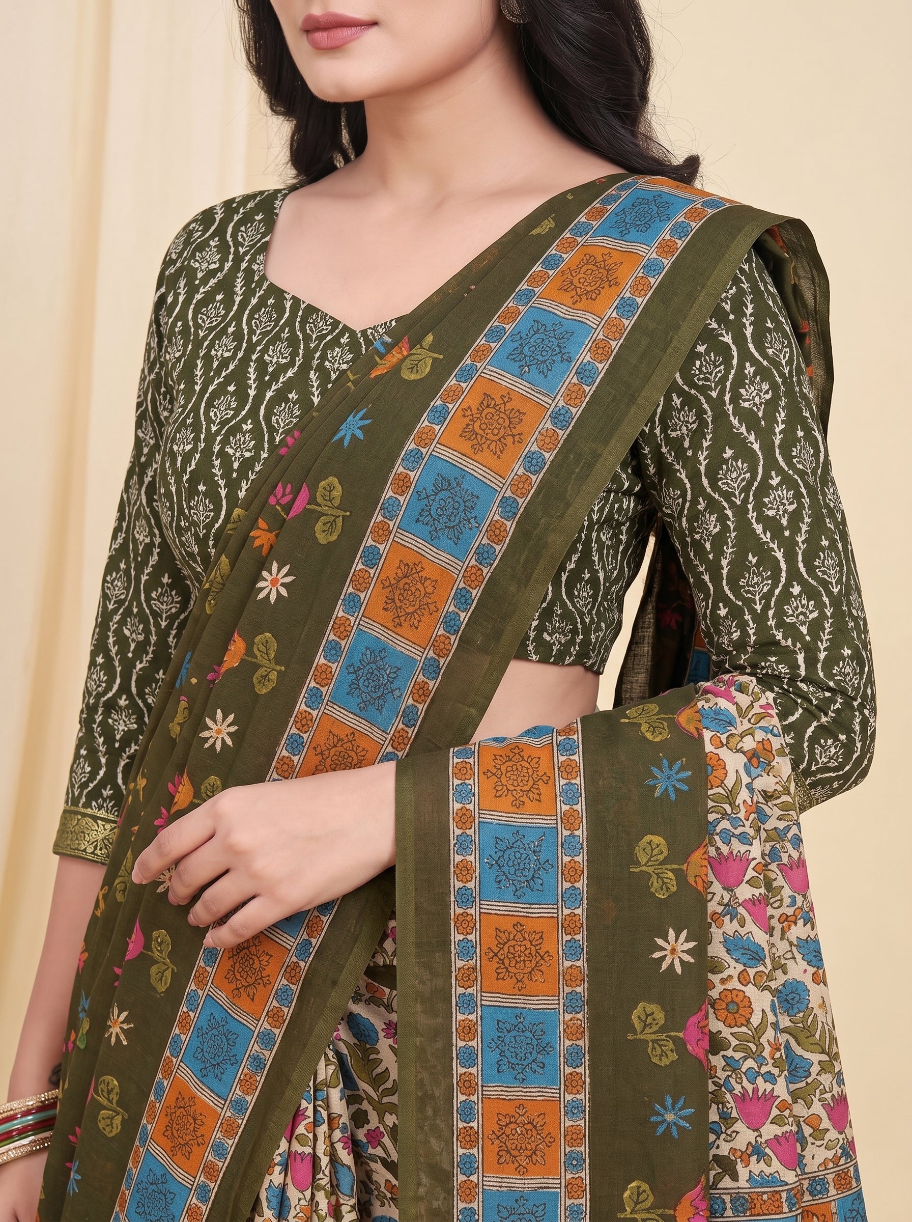 Shared pallu close-up [sku:JA 14296]