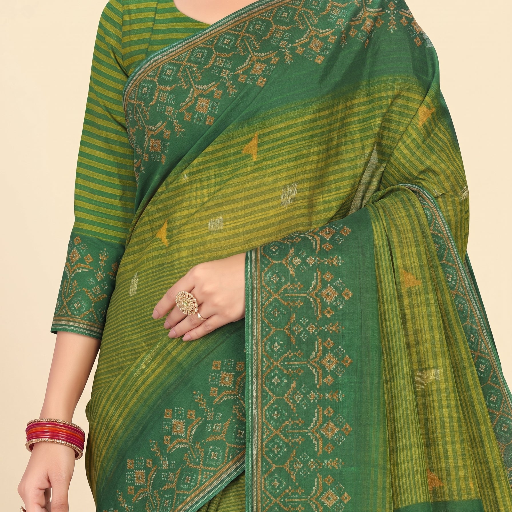 Pallu close-up [sku:JA-9680]