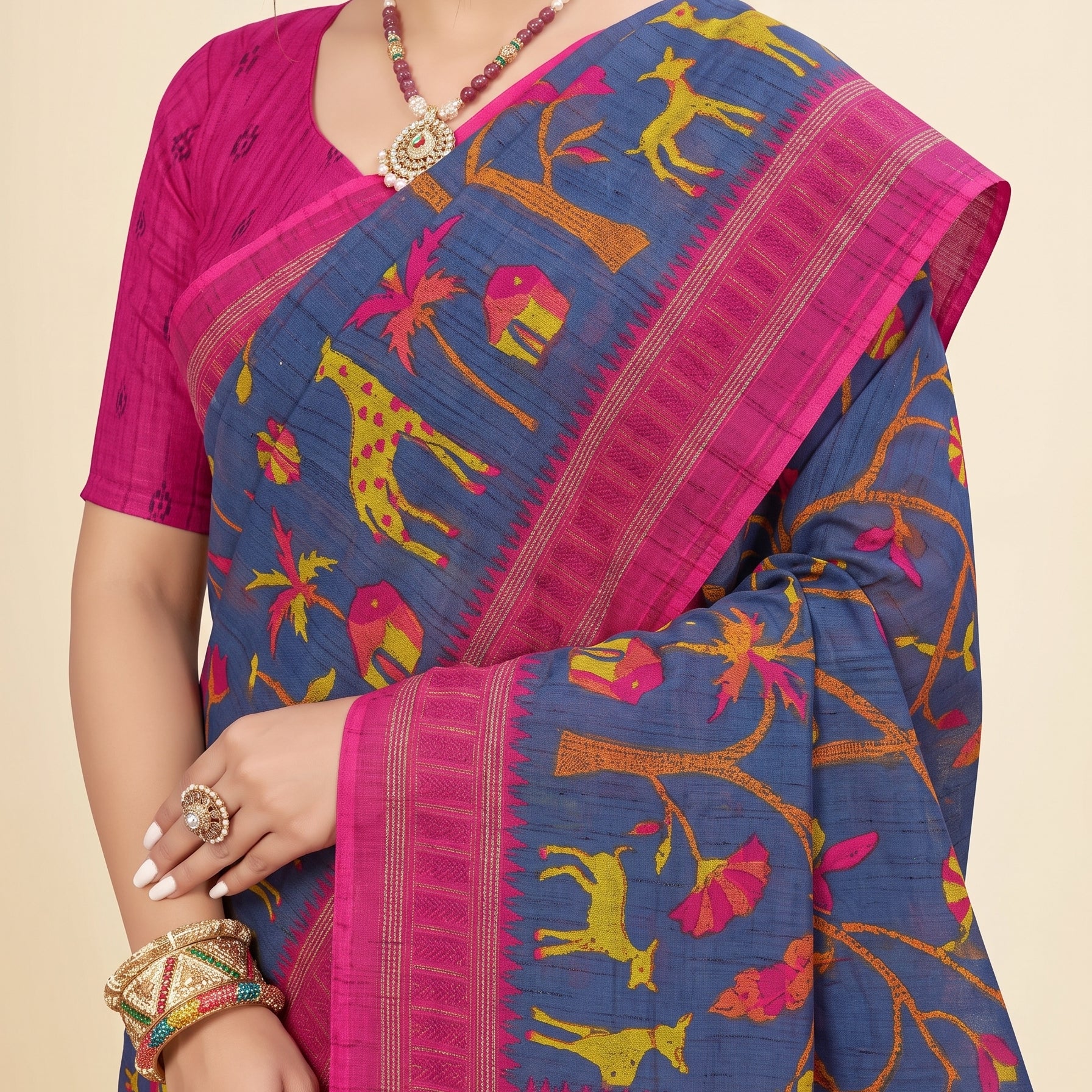 Pallu close-up [sku:KN-46866]