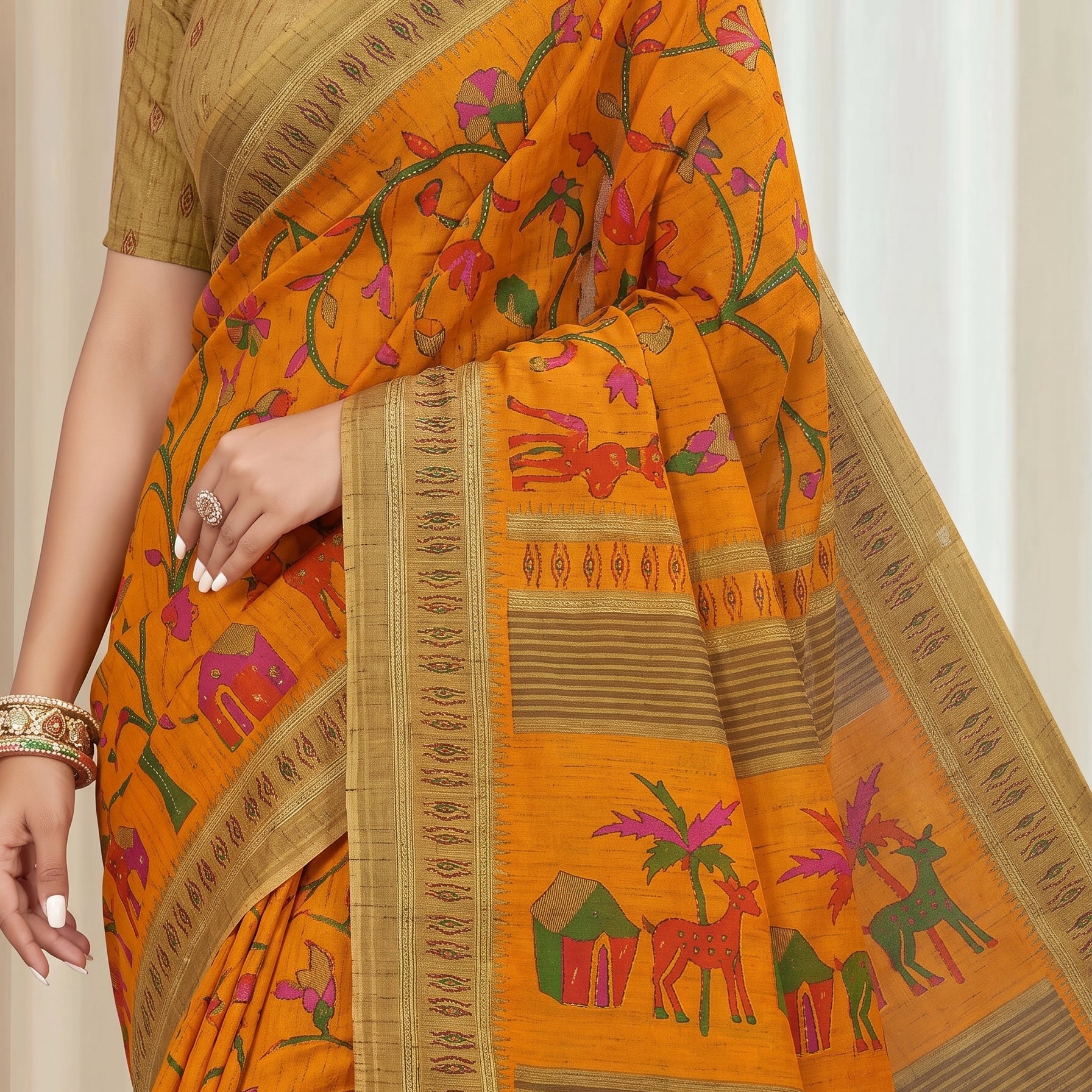 Pallu close-up [sku:KN-46861]