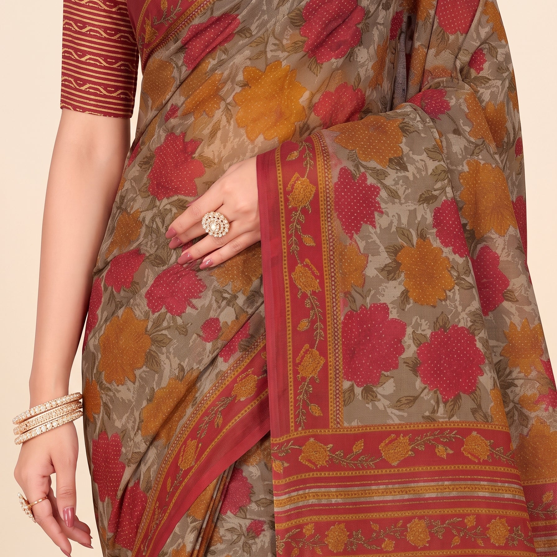 Pallu close-up [sku:KN-69810]