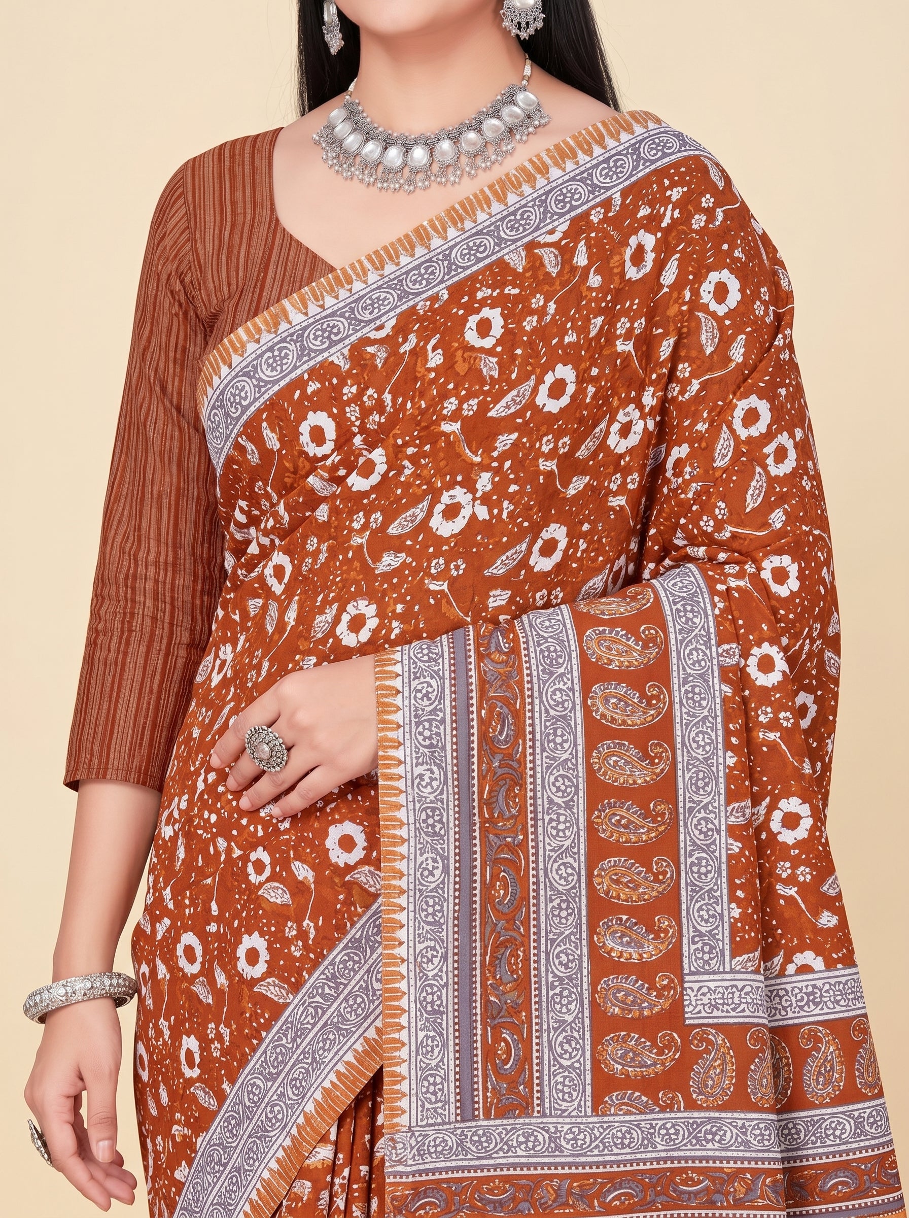 Pallu close-up