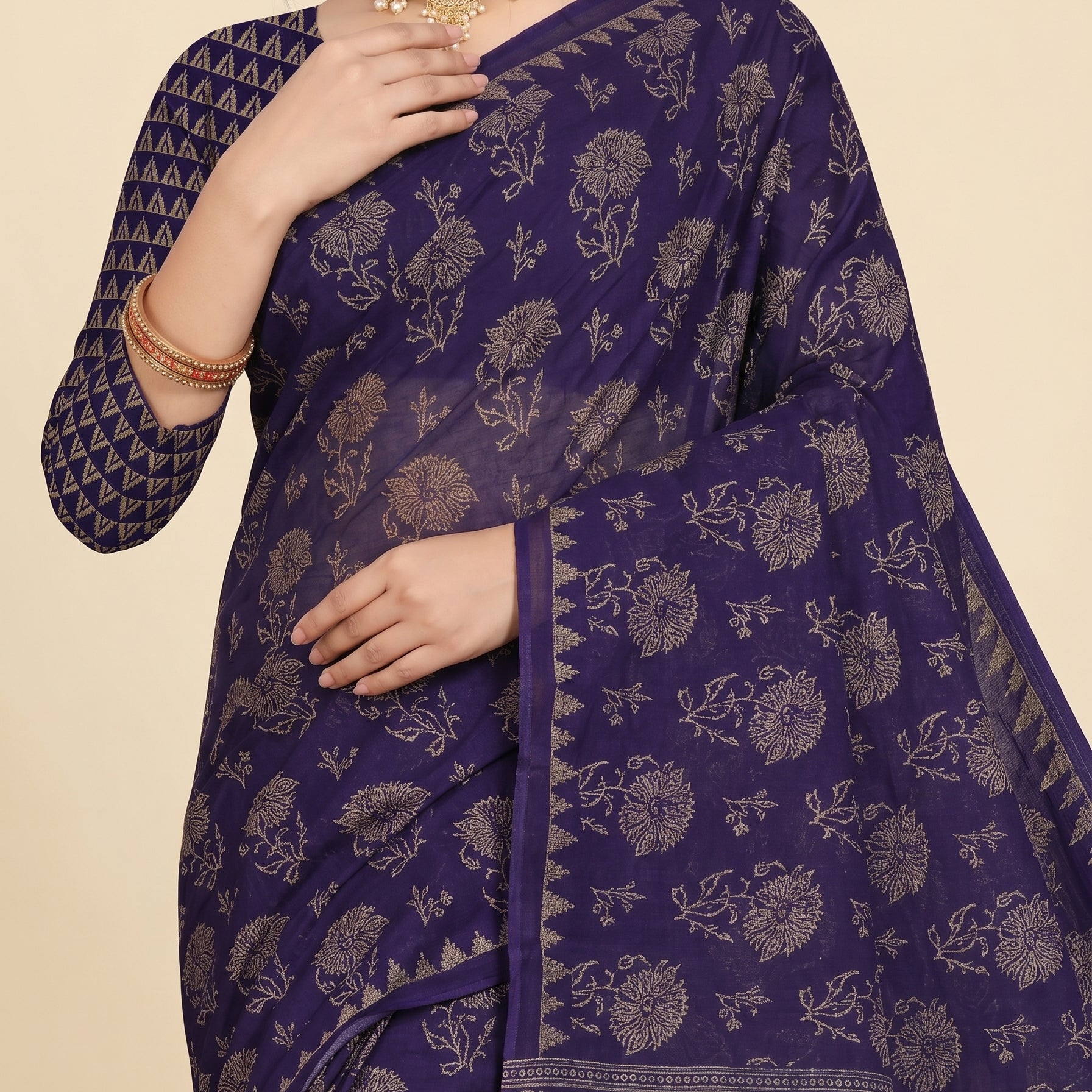 Pallu close-up