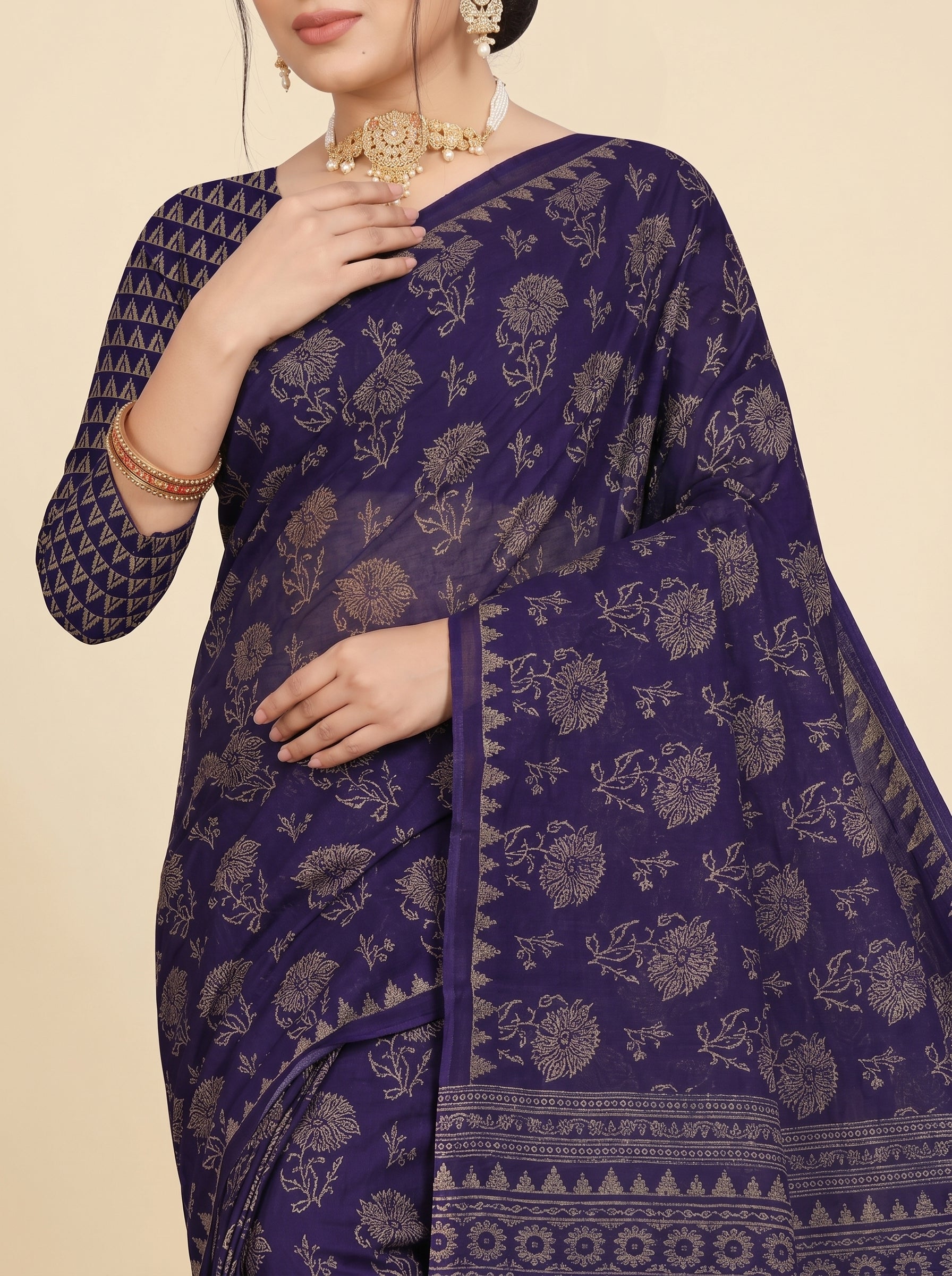 Pallu close-up