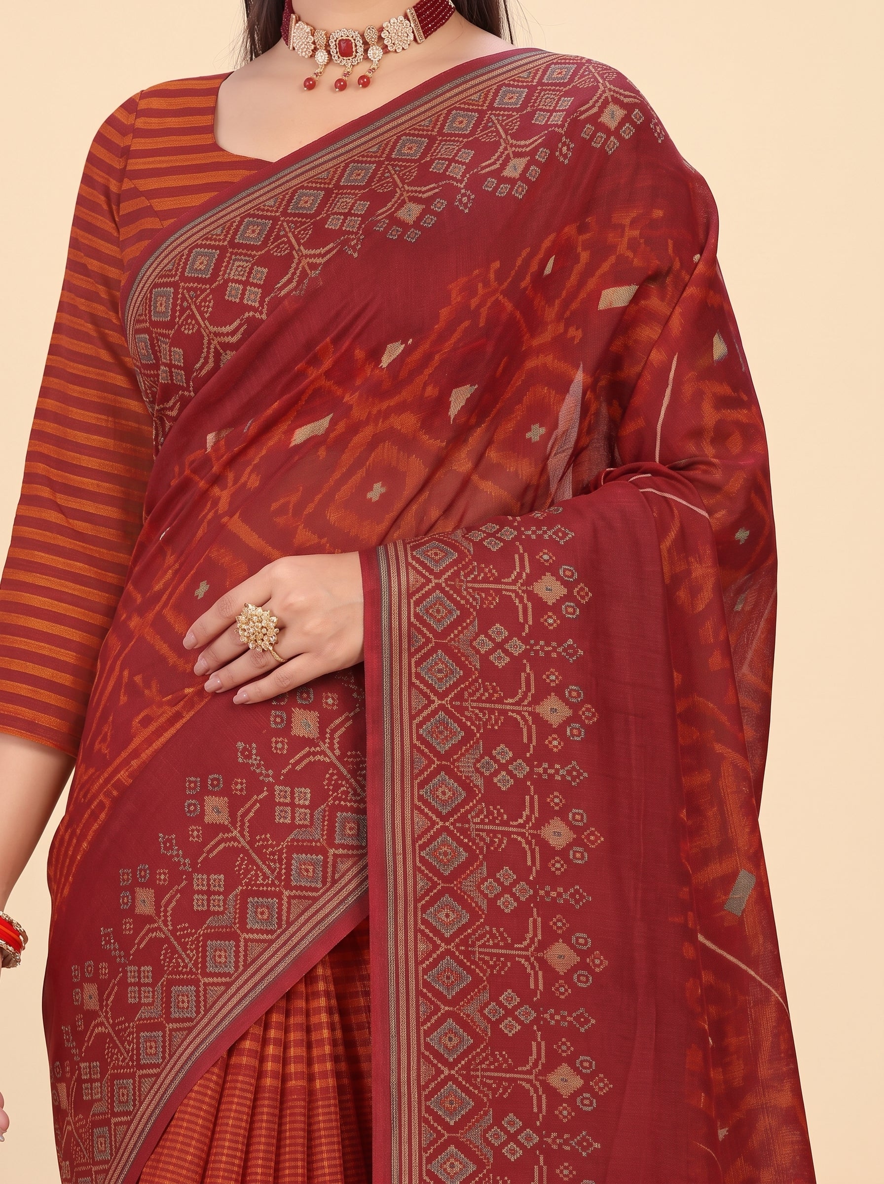 Pallu close-up [sku:JA-9679]