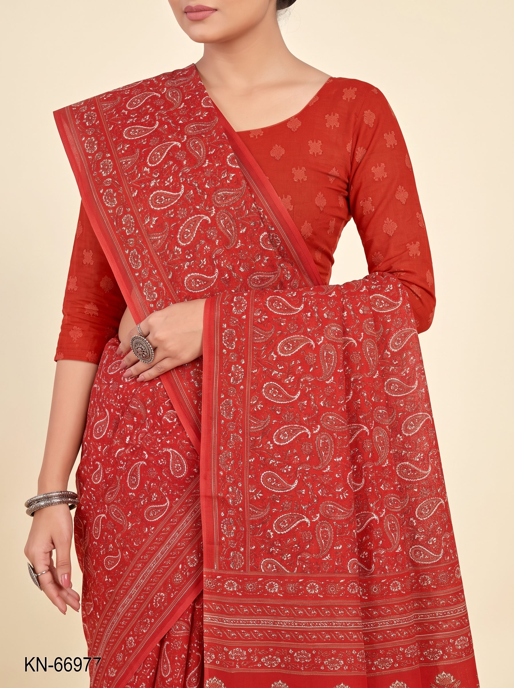 Shared pallu close-up [sku:KN-66977]