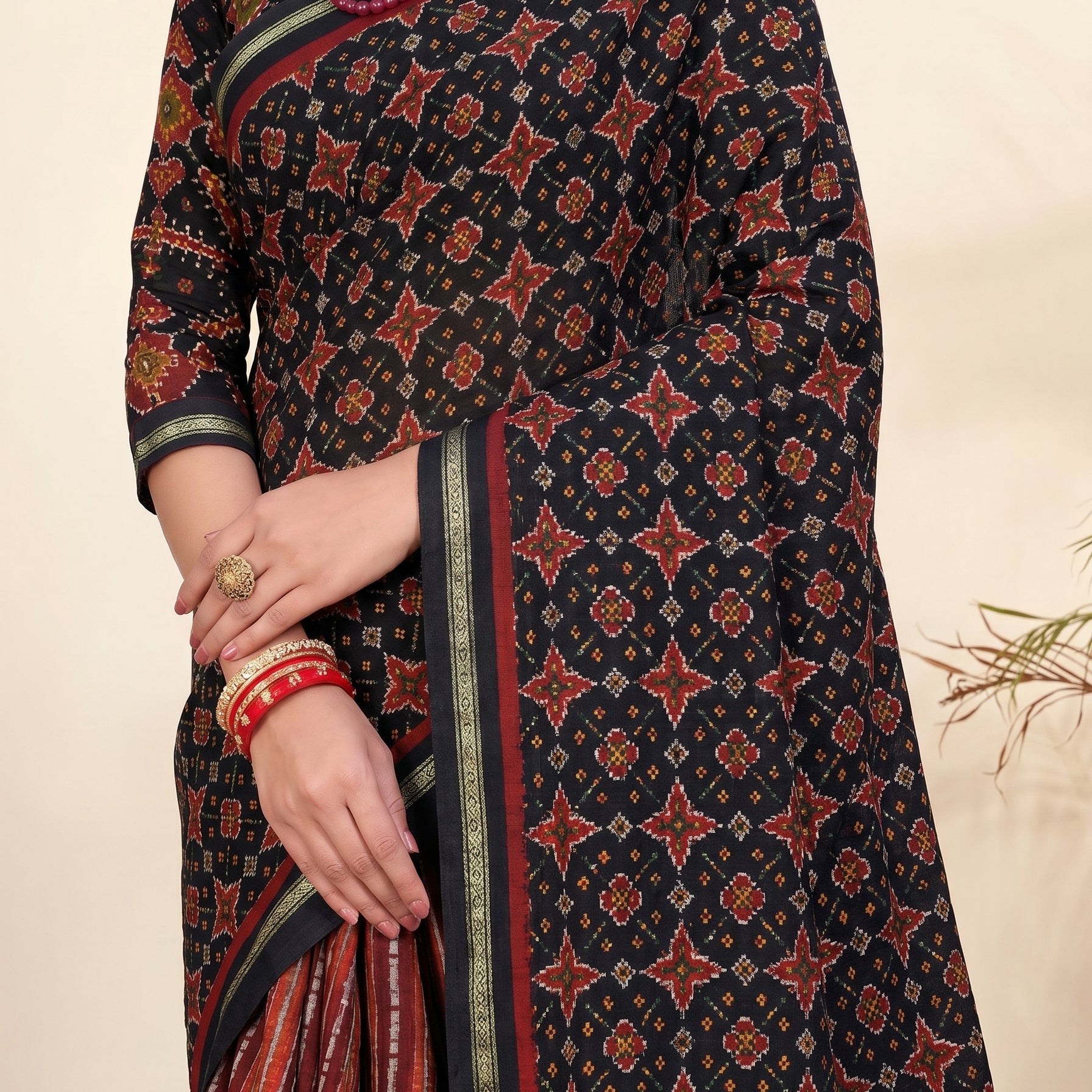Pallu close-up [sku:JA 14647]