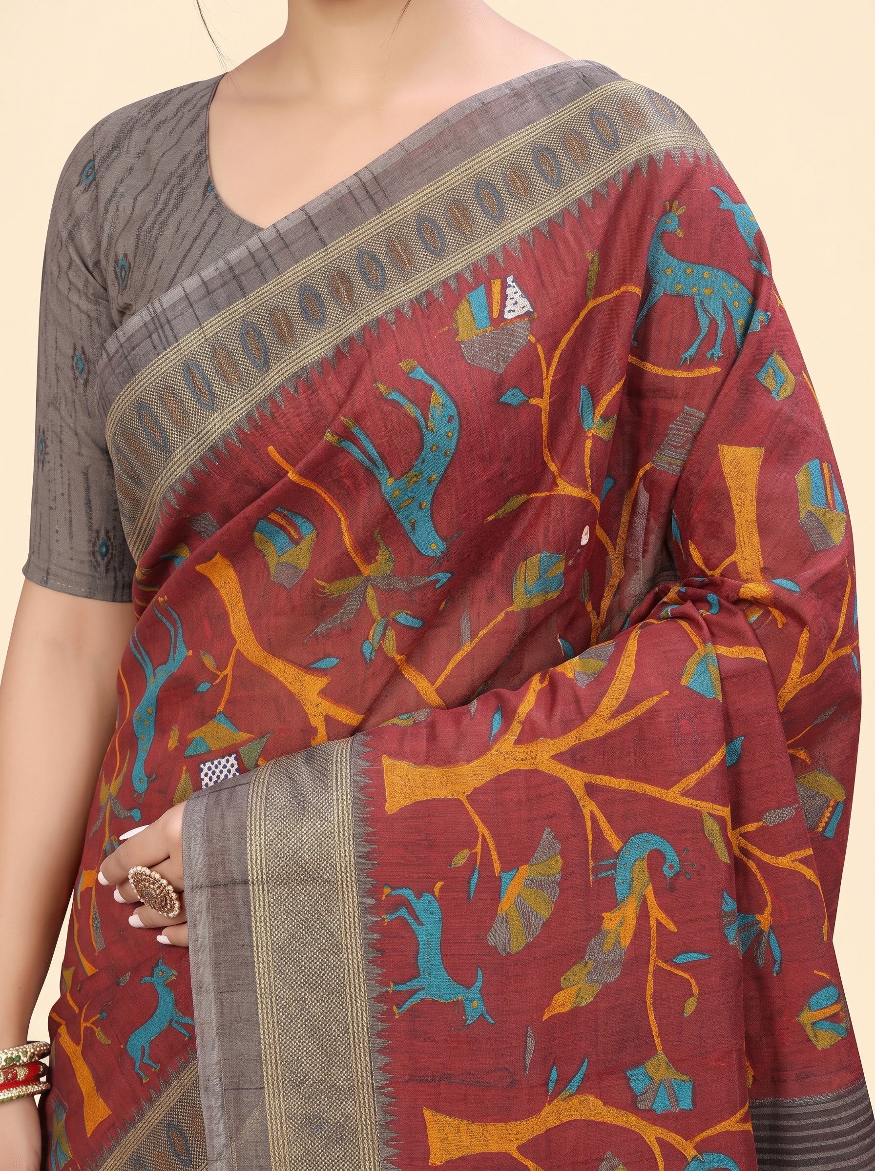 Pallu close-up [sku:KN-46864]