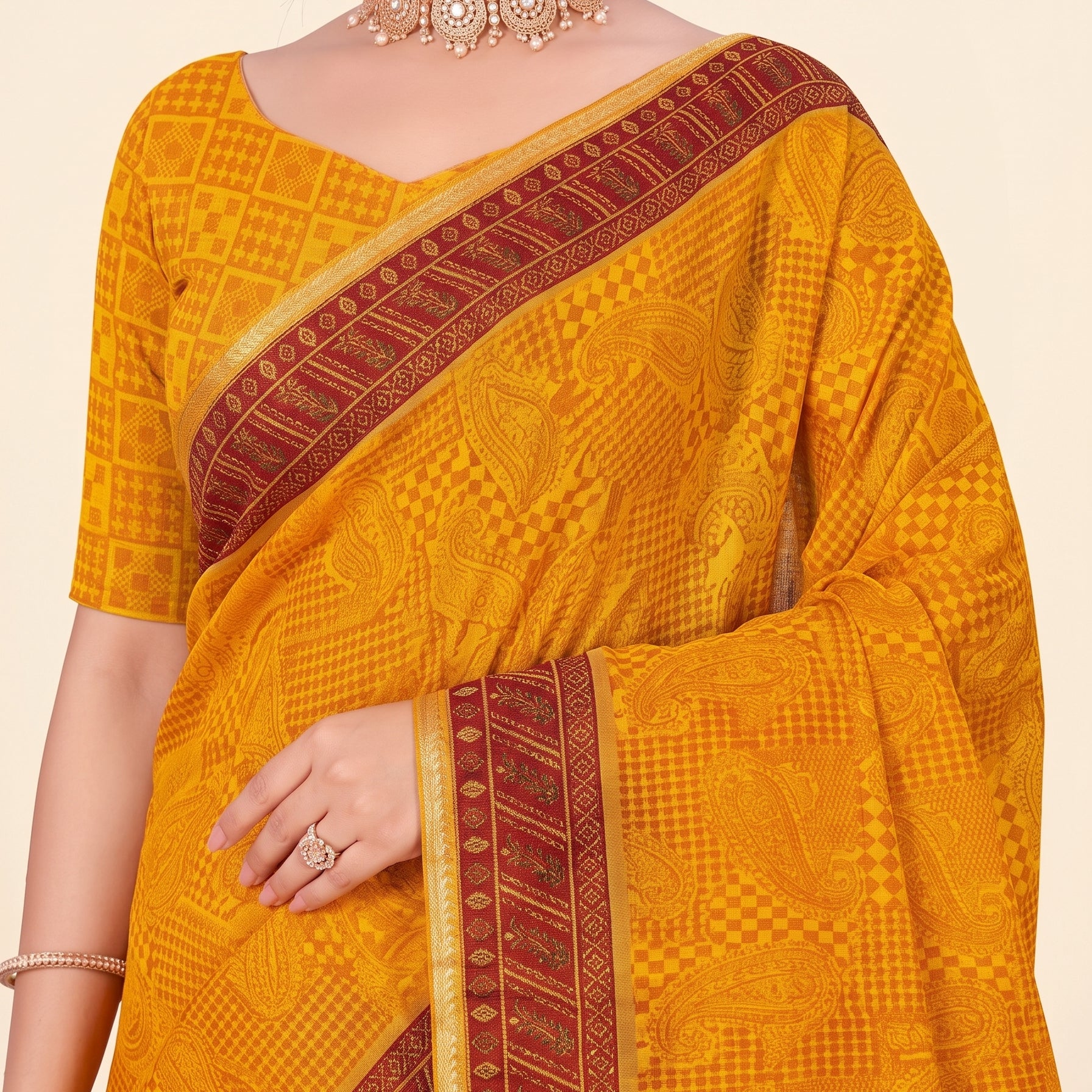 Pallu close-up [sku:KN-65257]