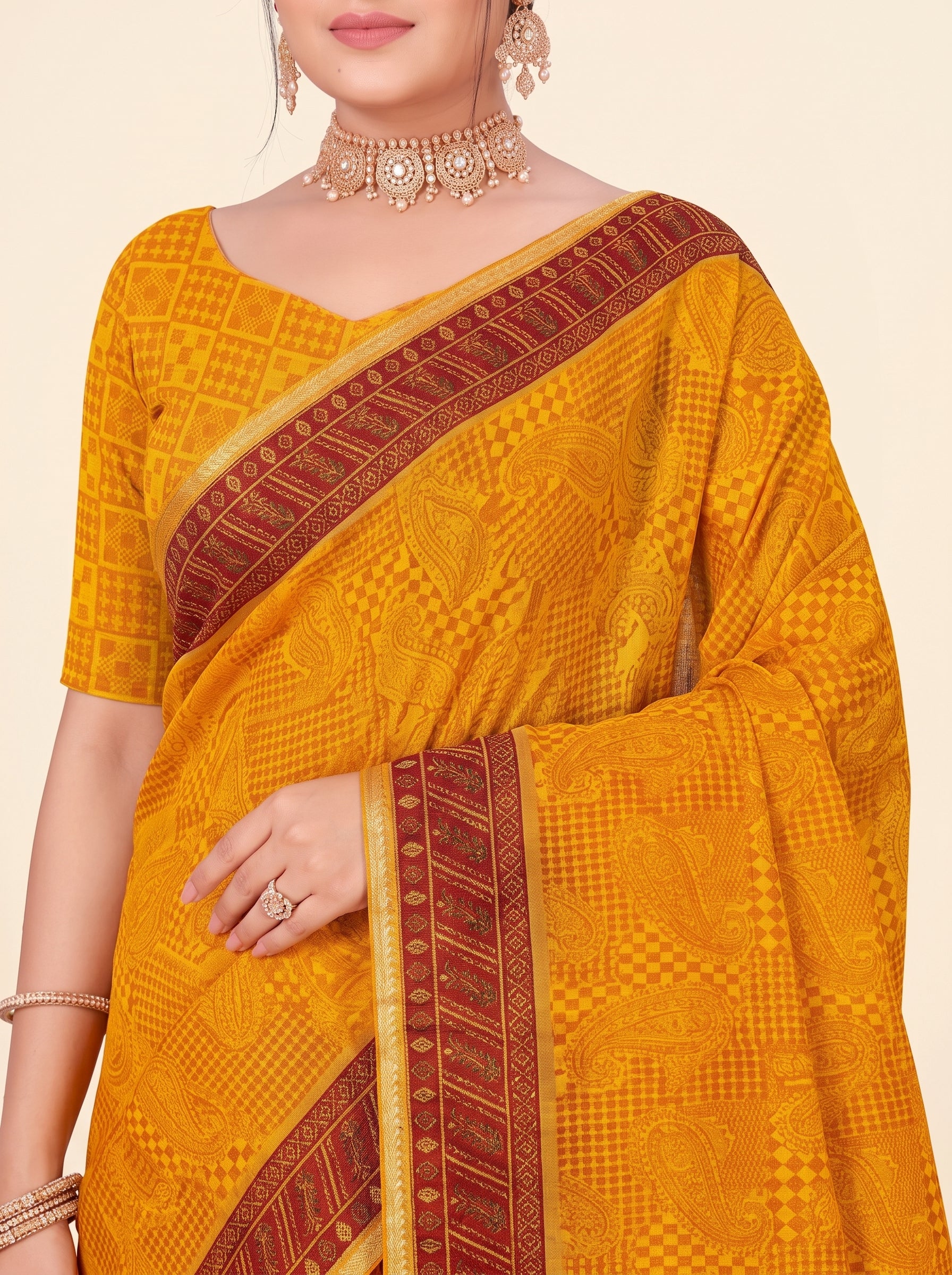 Pallu close-up [sku:KN-65257]