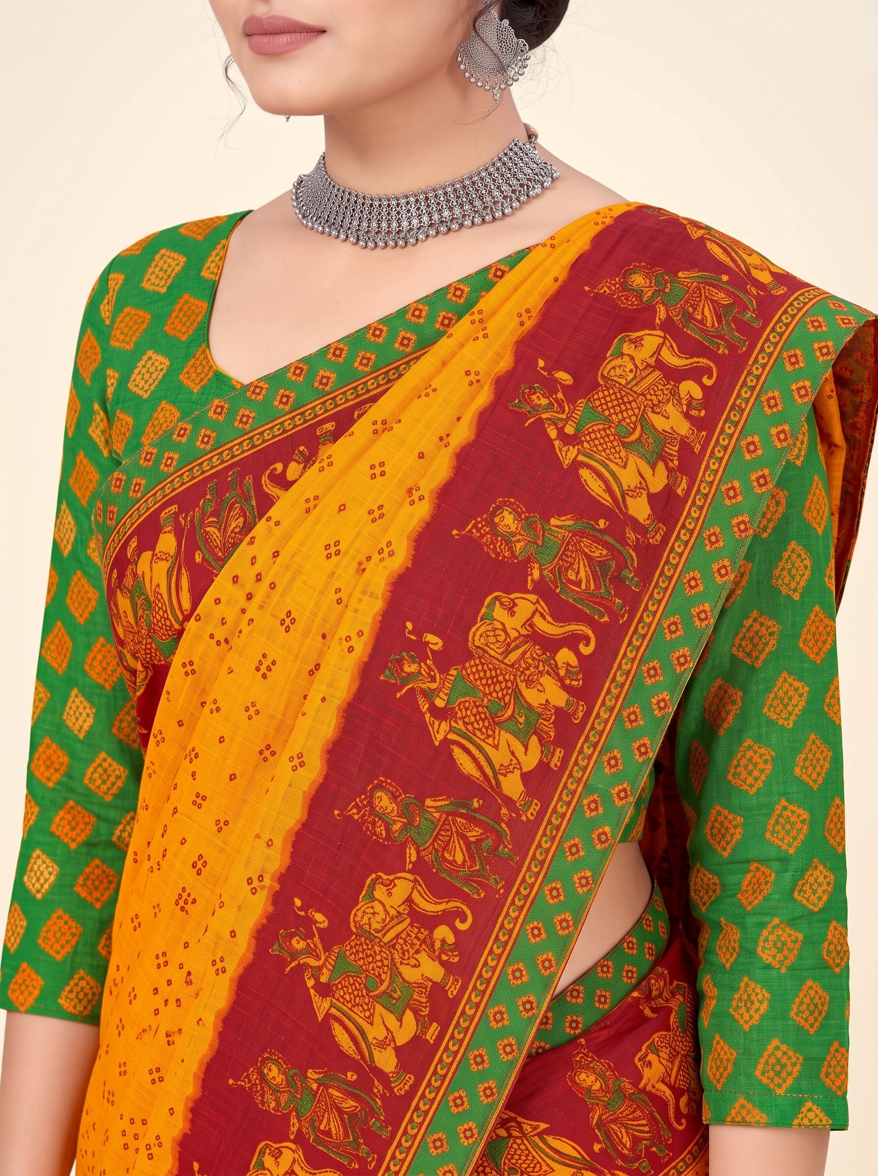 Pallu close-up [sku:KN-68490]