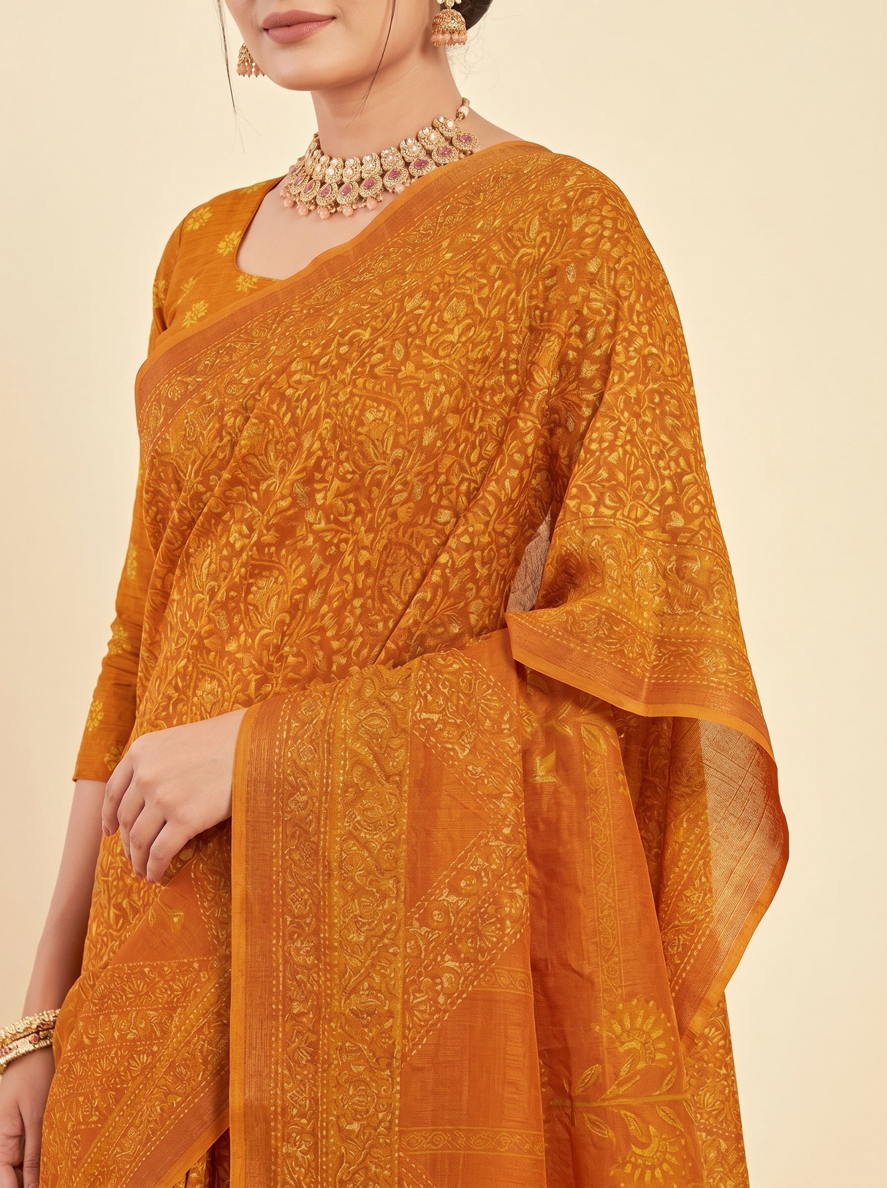 Pallu close-up