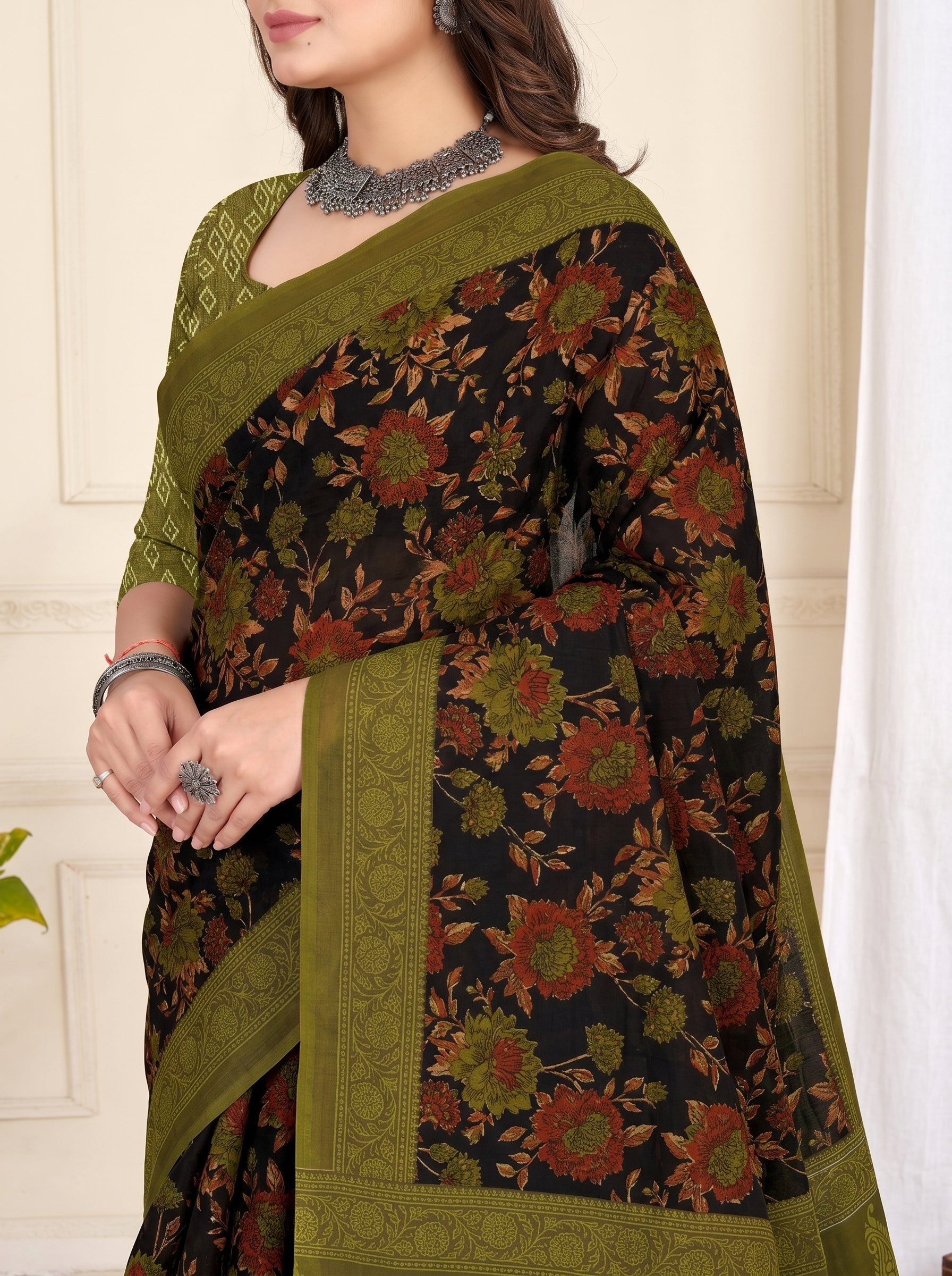 Pallu close-up