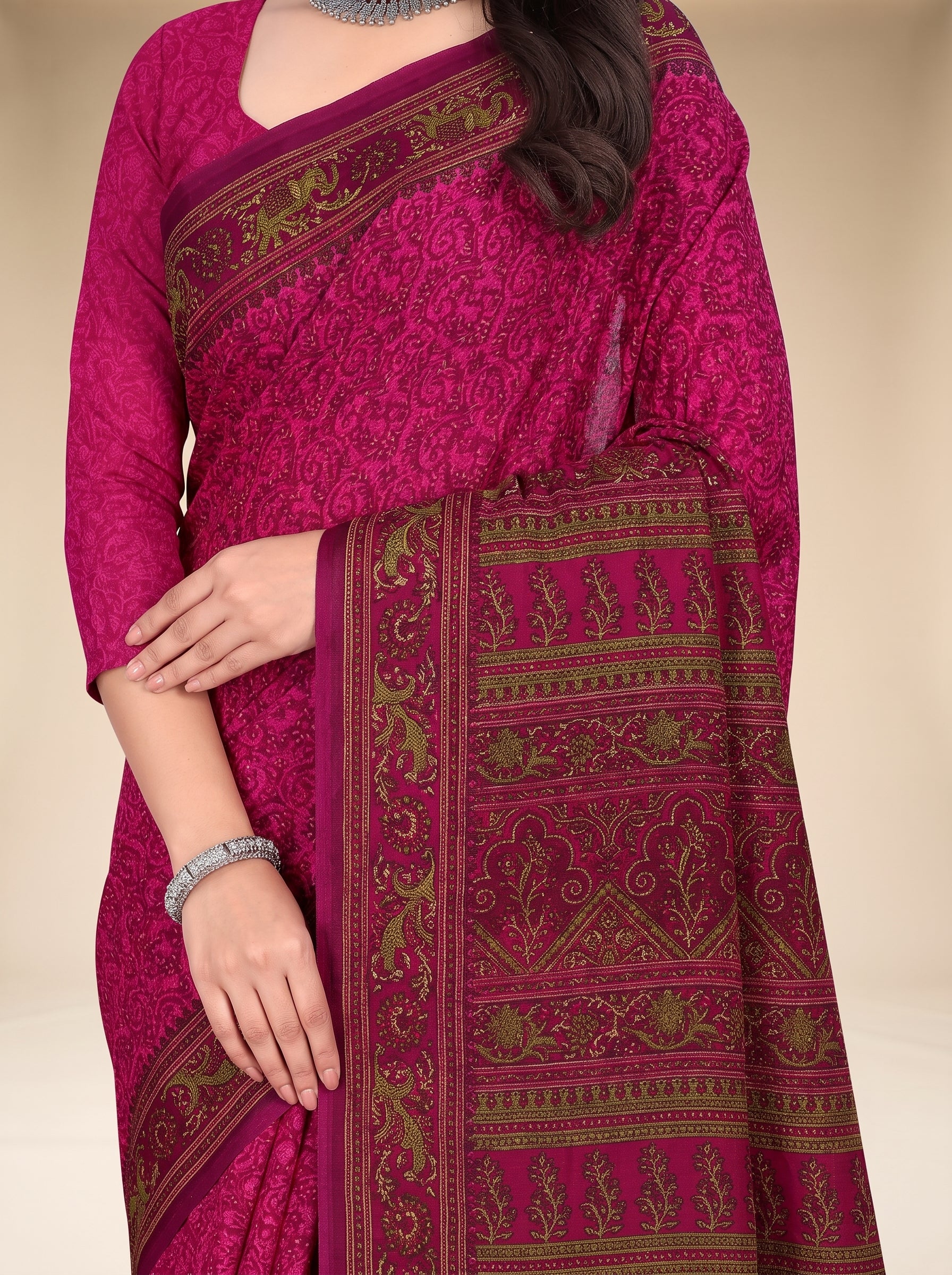 Shared pallu close-up [sku:KN-67656]