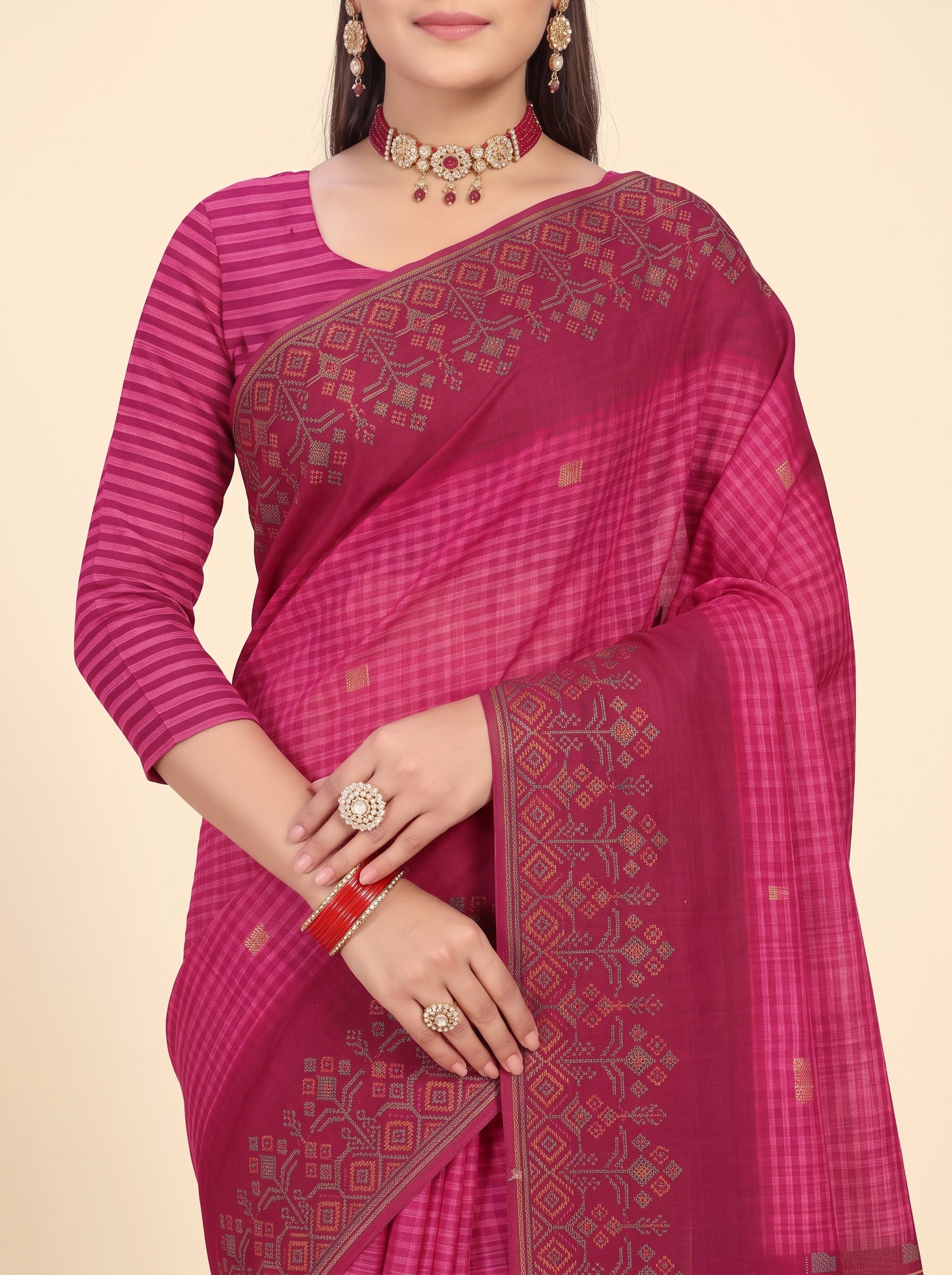 Pallu close-up [sku:JA-9681]