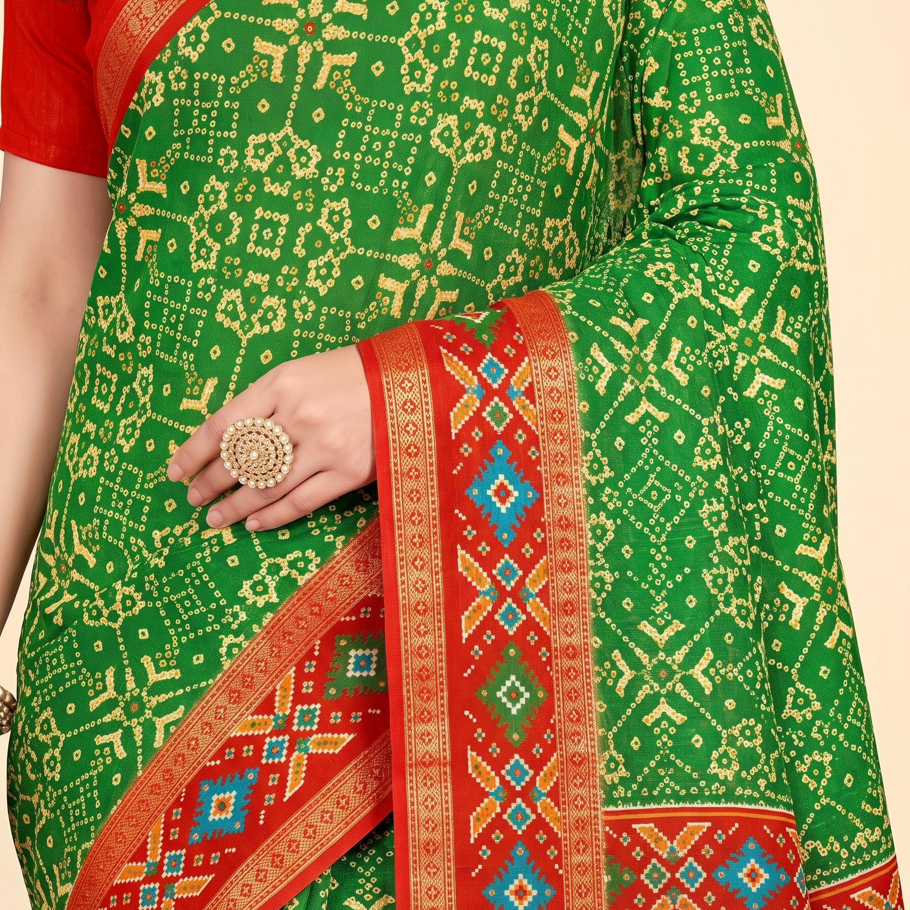 Shared pallu close-up [sku:D.NO.59660]