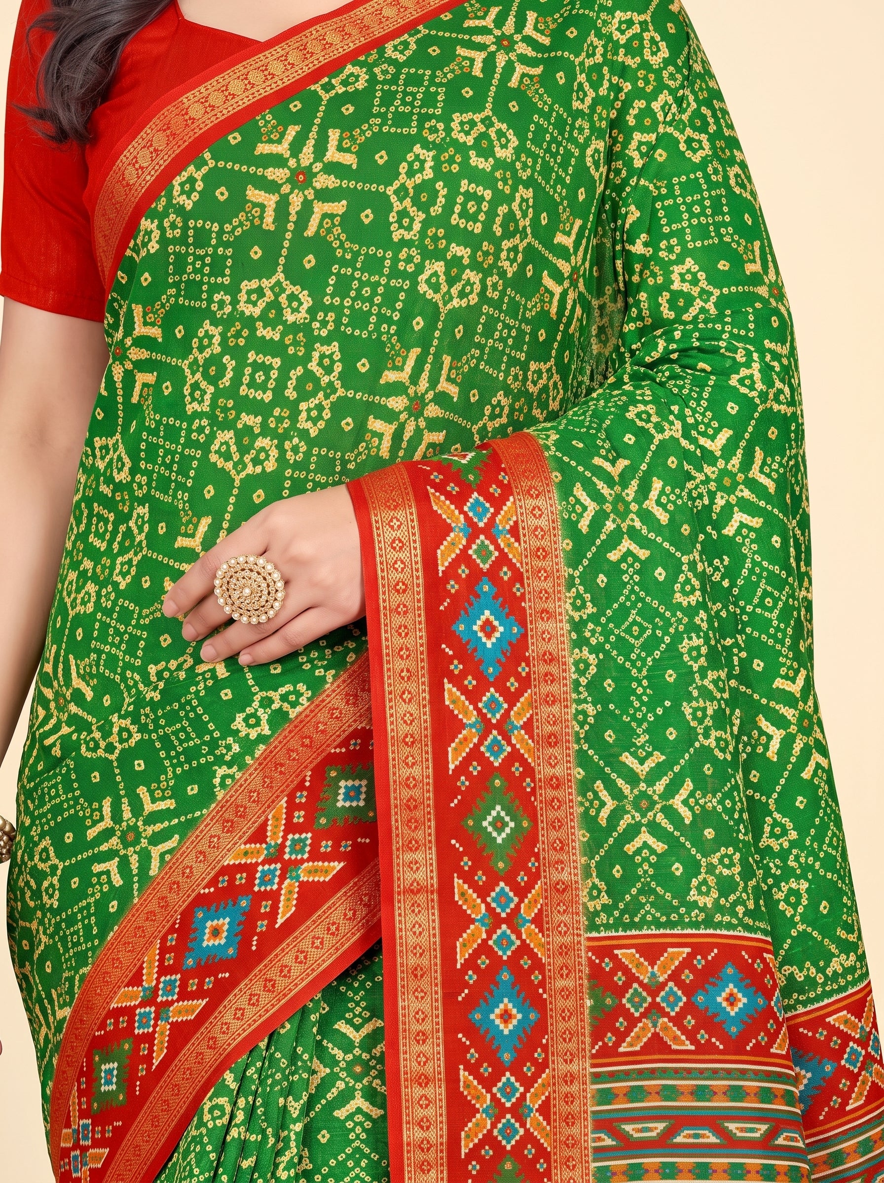 Shared pallu close-up [sku:D.NO.59660]