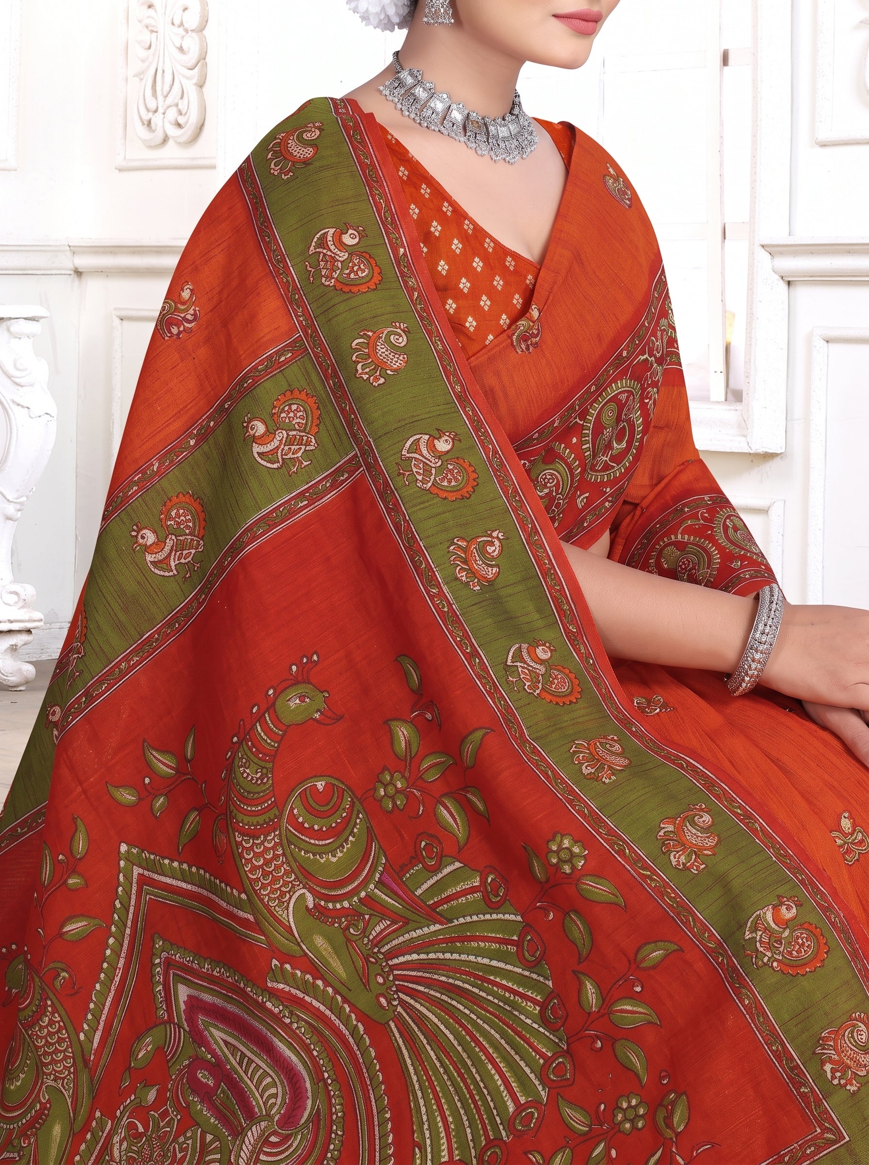 Pallu close-up [sku:KN-68107]