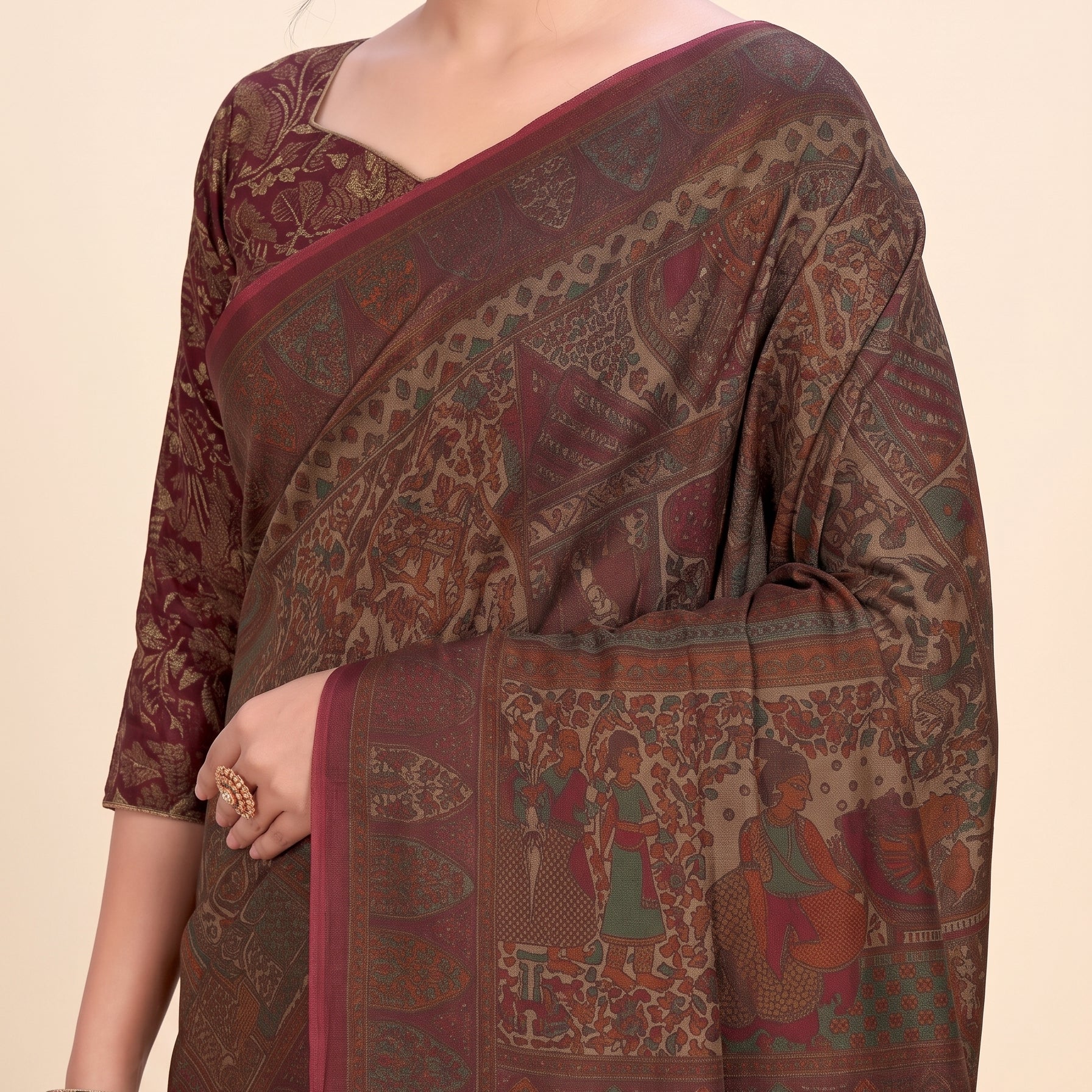 Pallu close-up [sku:JA-13765]