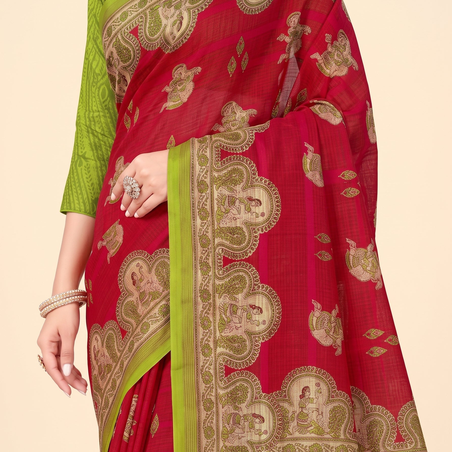 Pallu close-up [sku:KN-51062]
