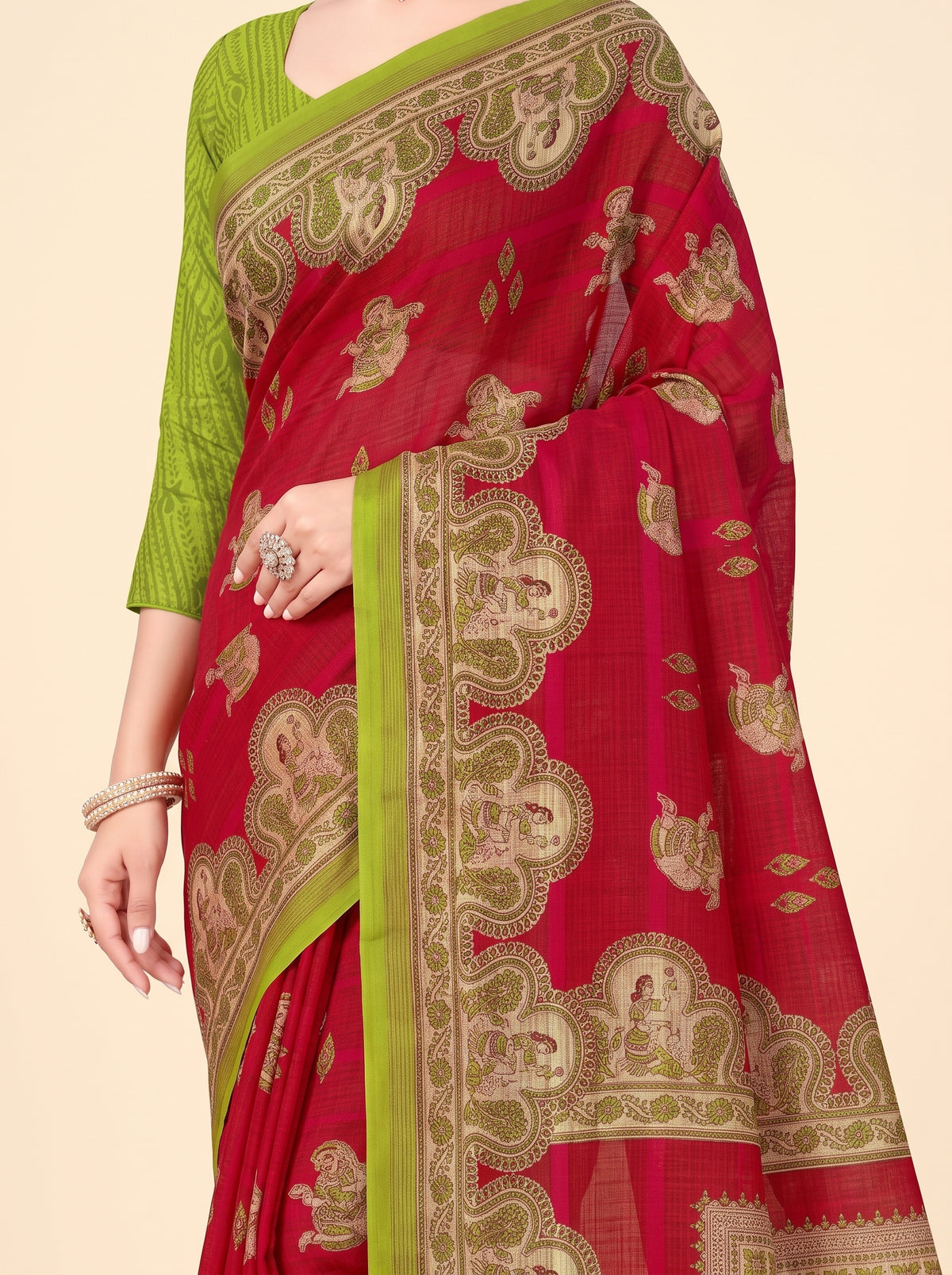 Pallu close-up [sku:KN-51062]