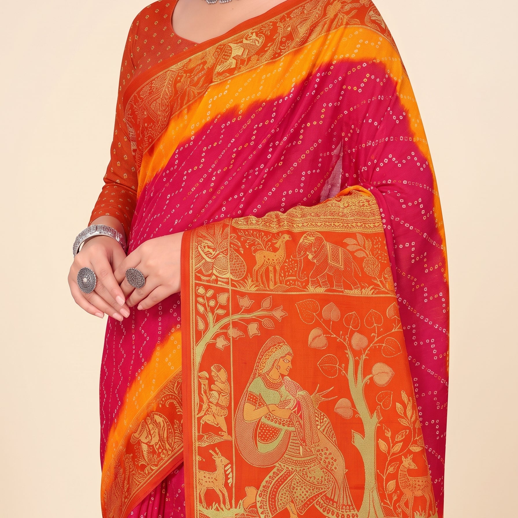 Pallu close-up [sku:KN-67902]