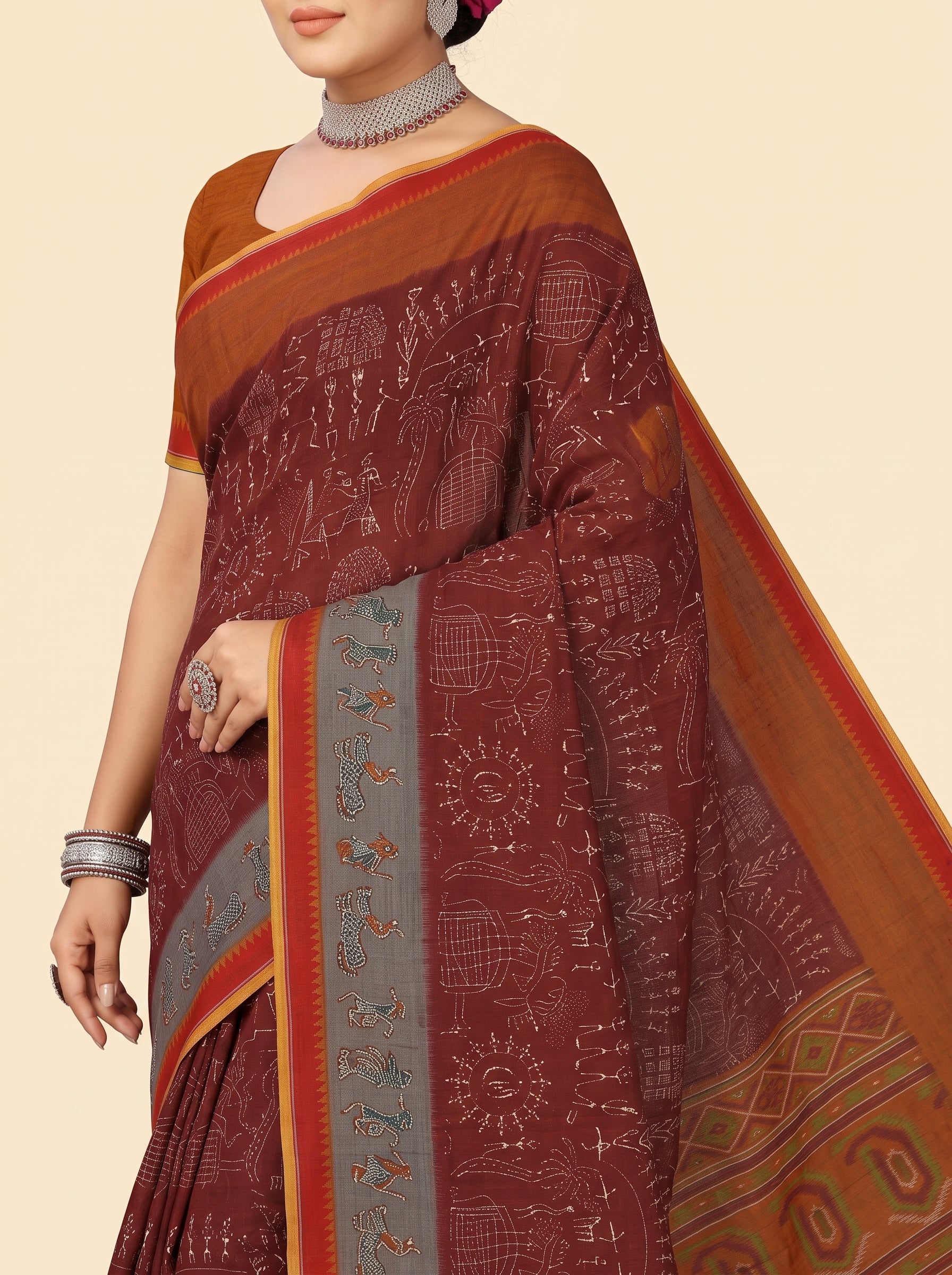 Pallu close-up [sku:D.NO.60770]