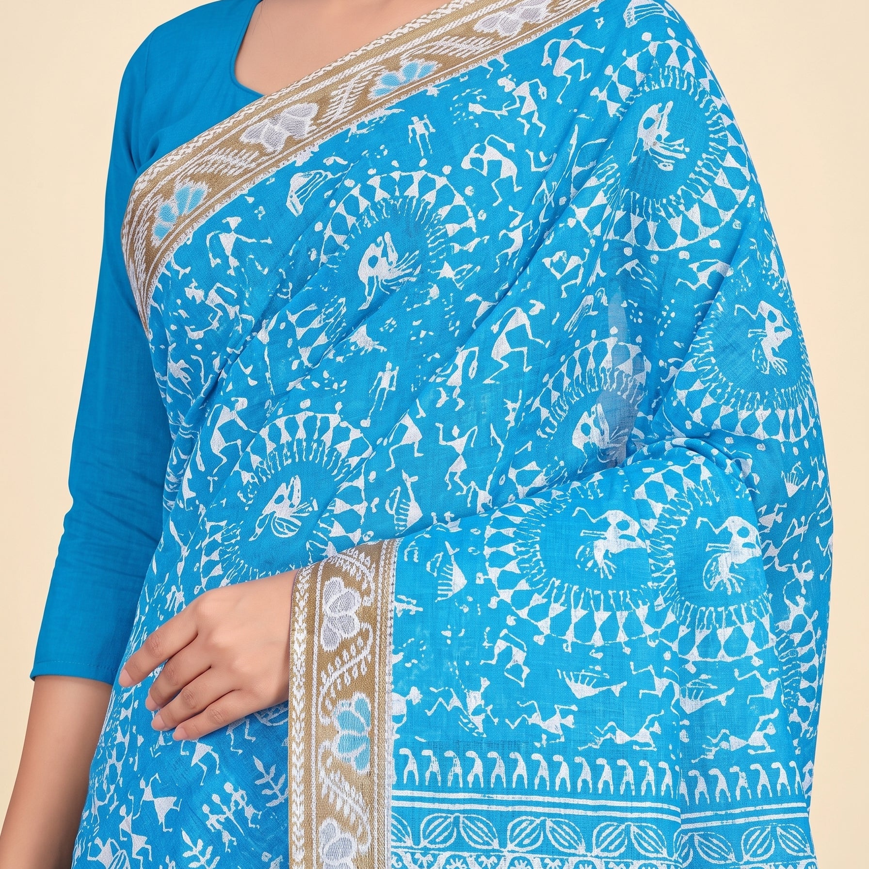 Pallu close-up