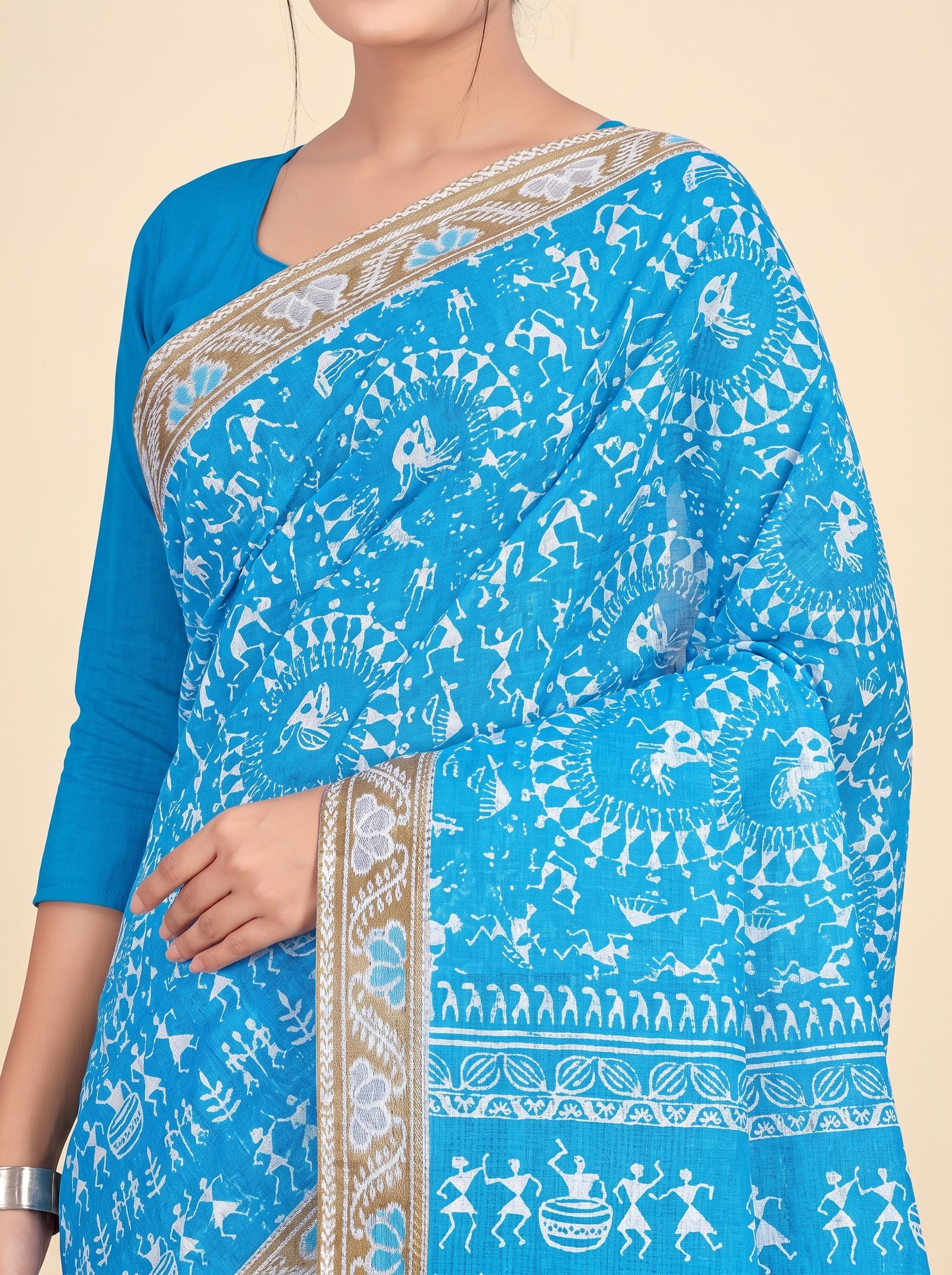 Pallu close-up