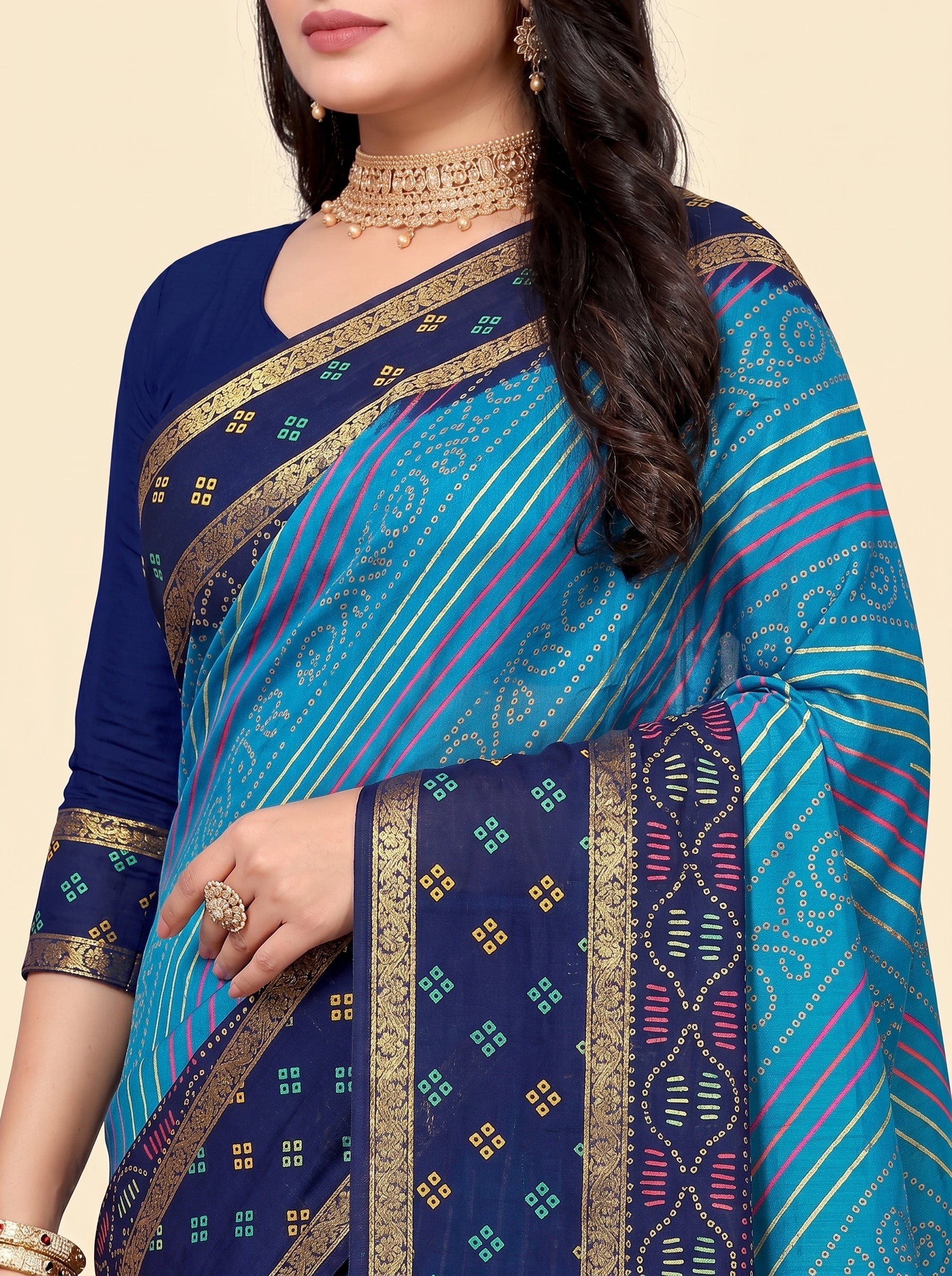 Pallu close-up