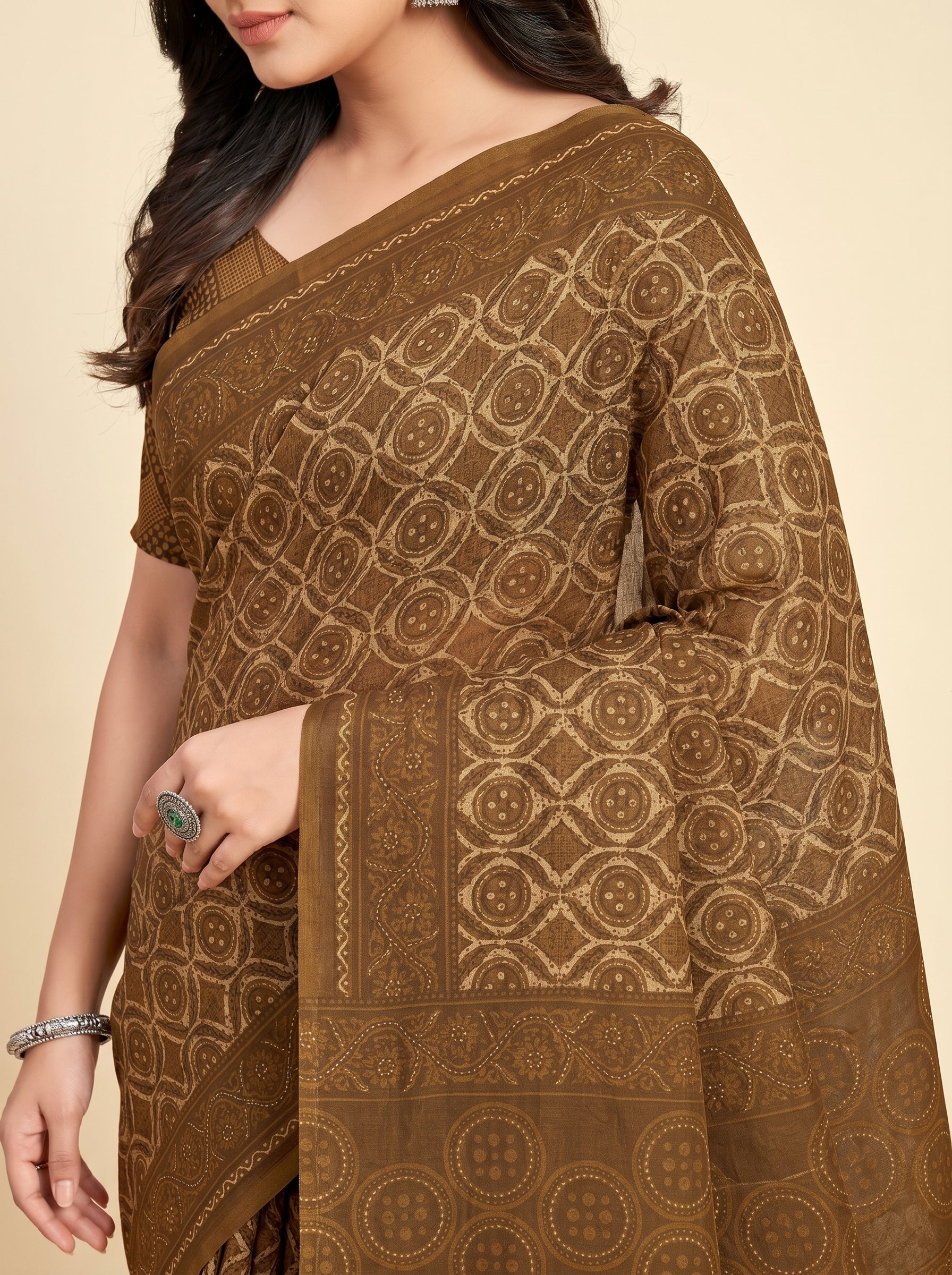 Pallu close-up