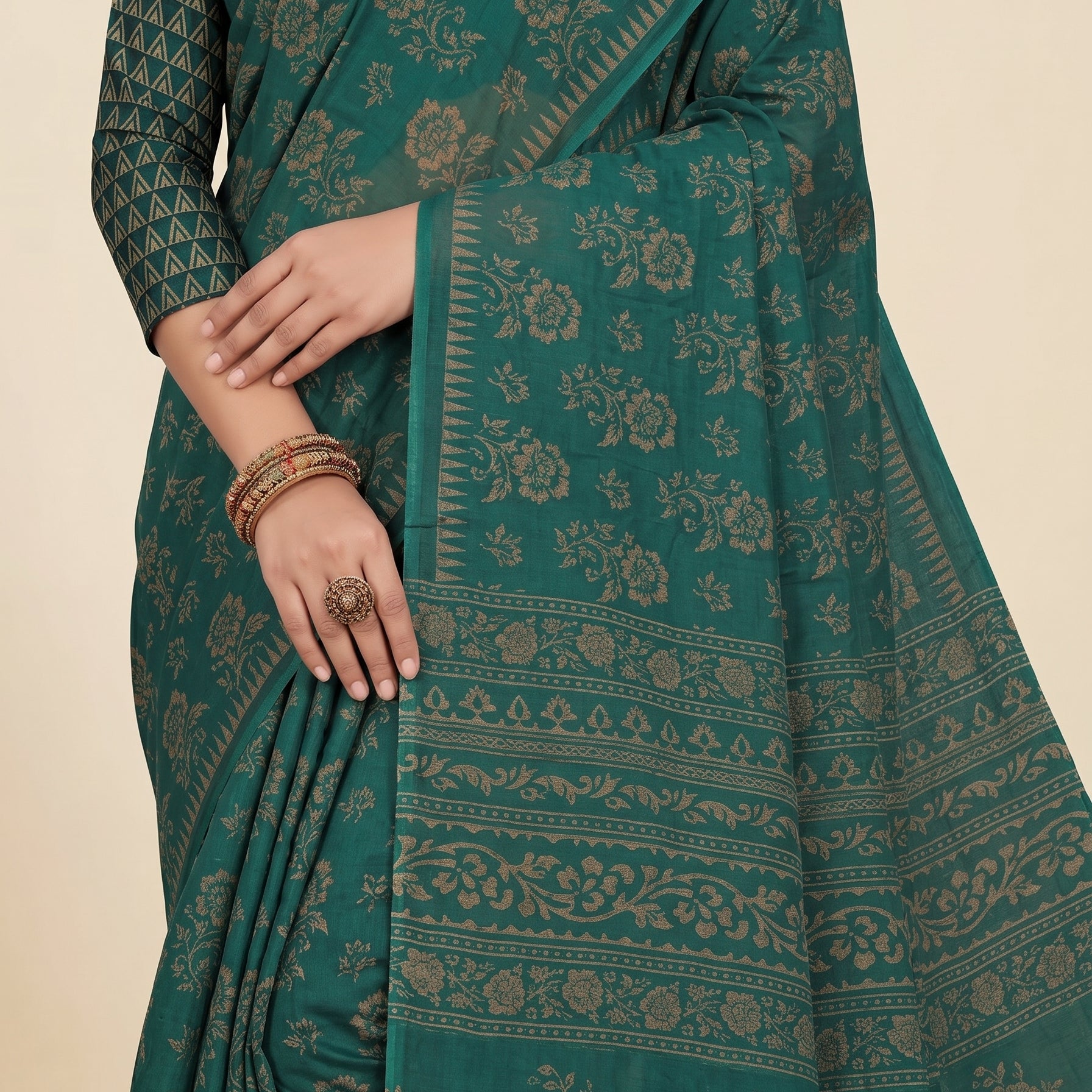 Pallu close-up