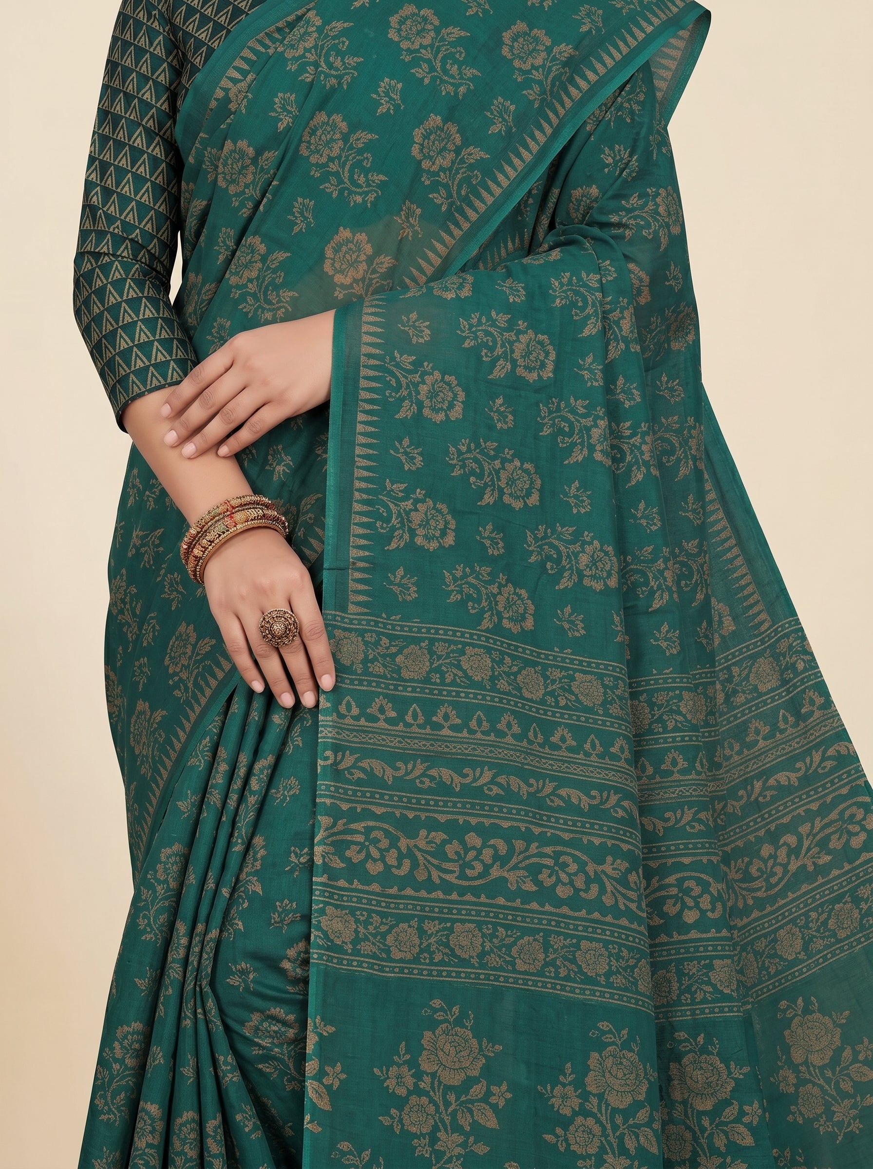 Pallu close-up