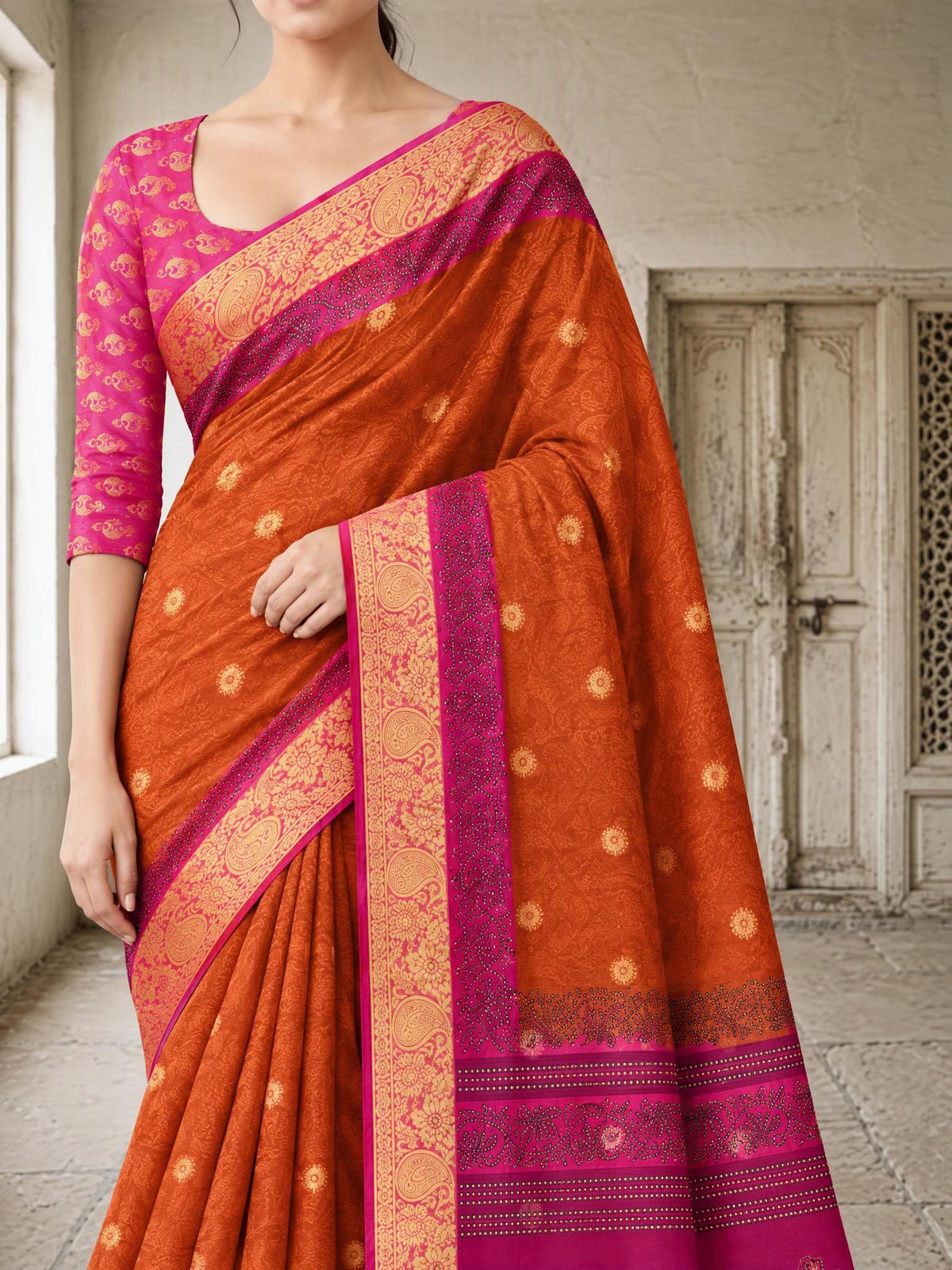 Pallu close-up [sku:KN-66903]