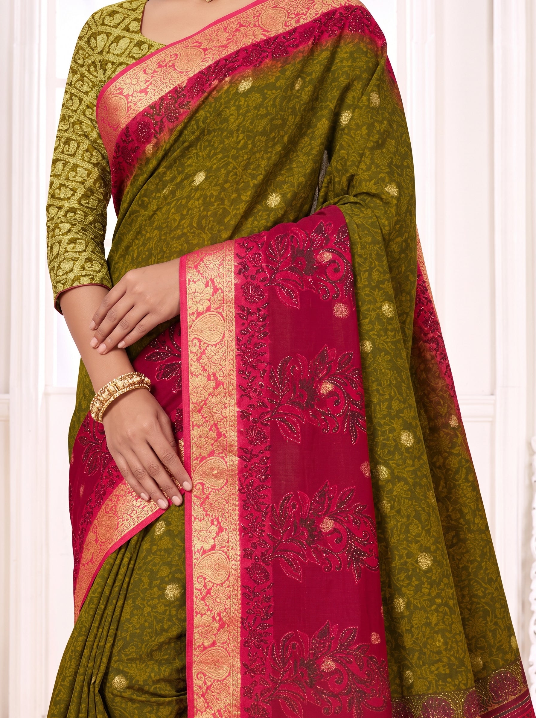 Pallu close-up [sku:KN-66904]