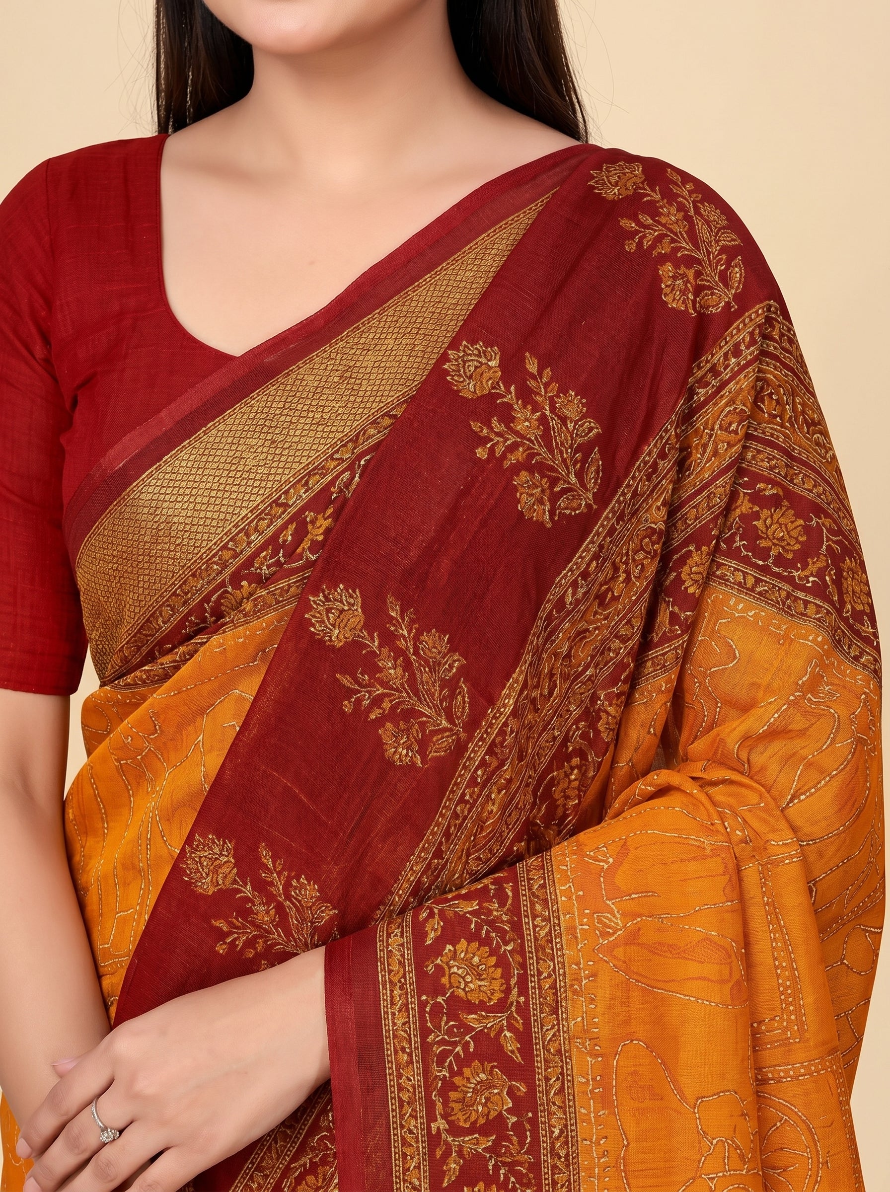 Pallu close-up [sku:KN-66517]
