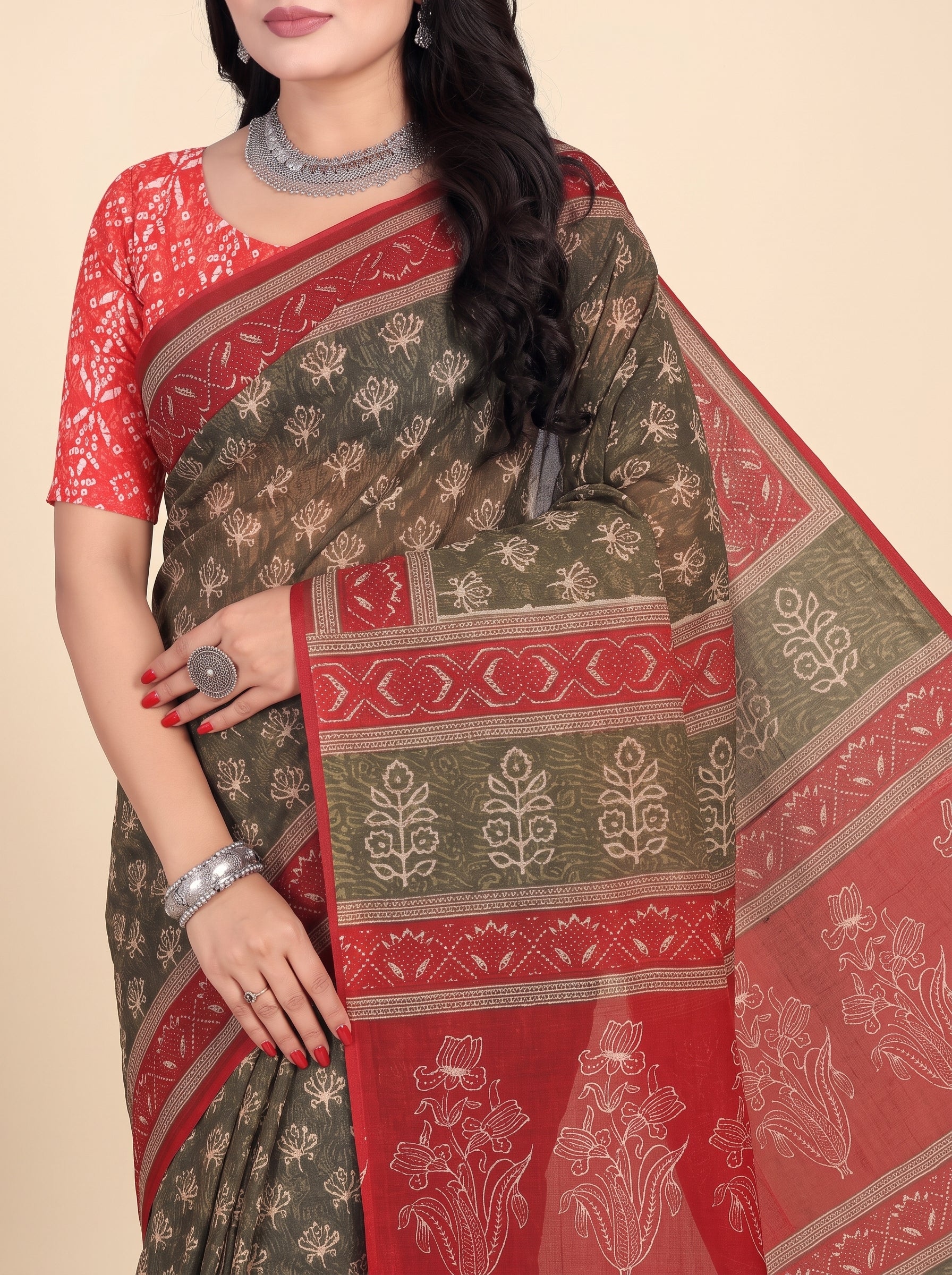 Pallu close-up [sku:KN-68886]