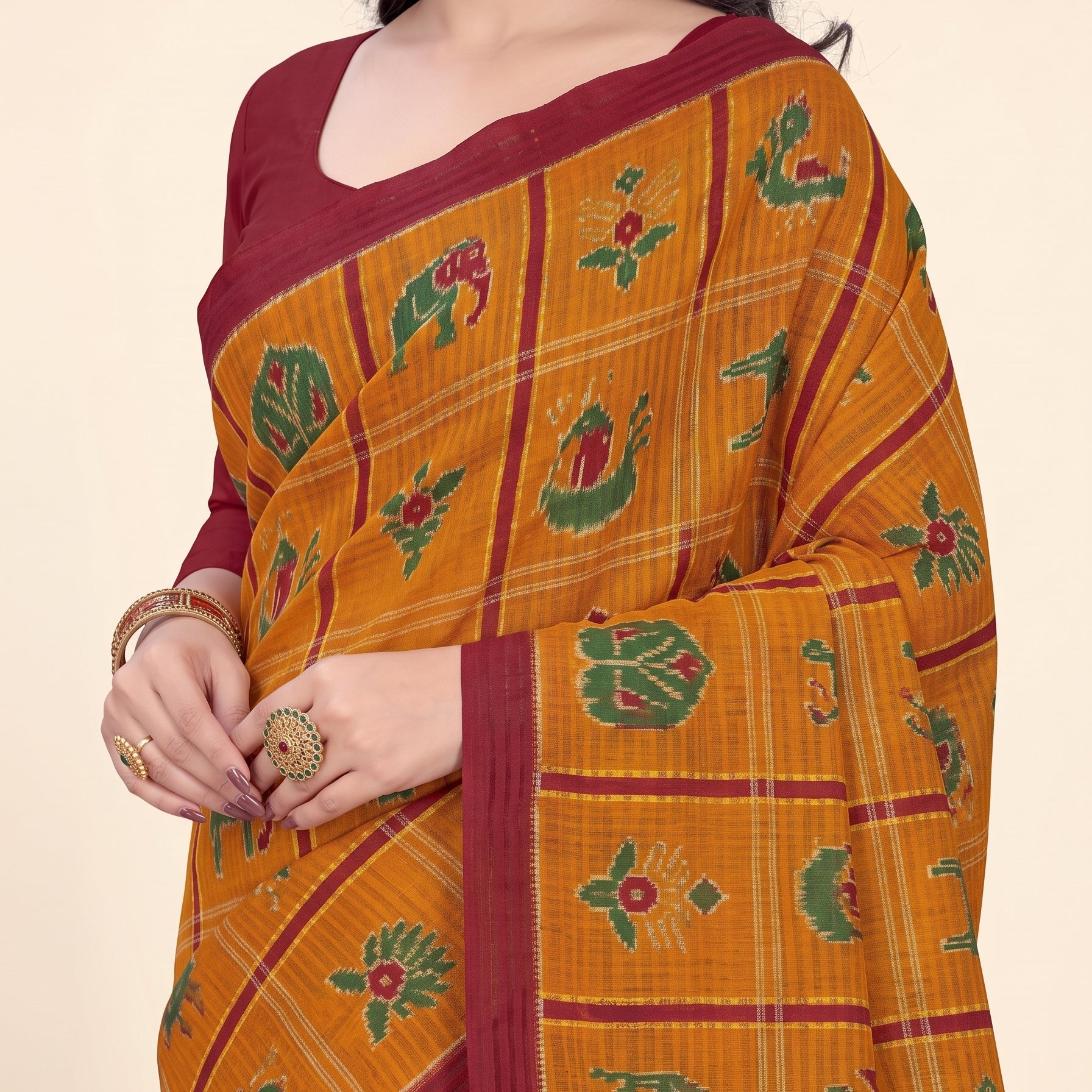 Pallu close-up [sku:BV-25028]