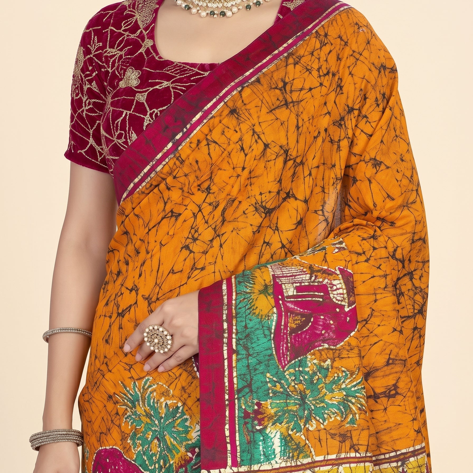 Pallu close-up [sku:D.NO.56648]