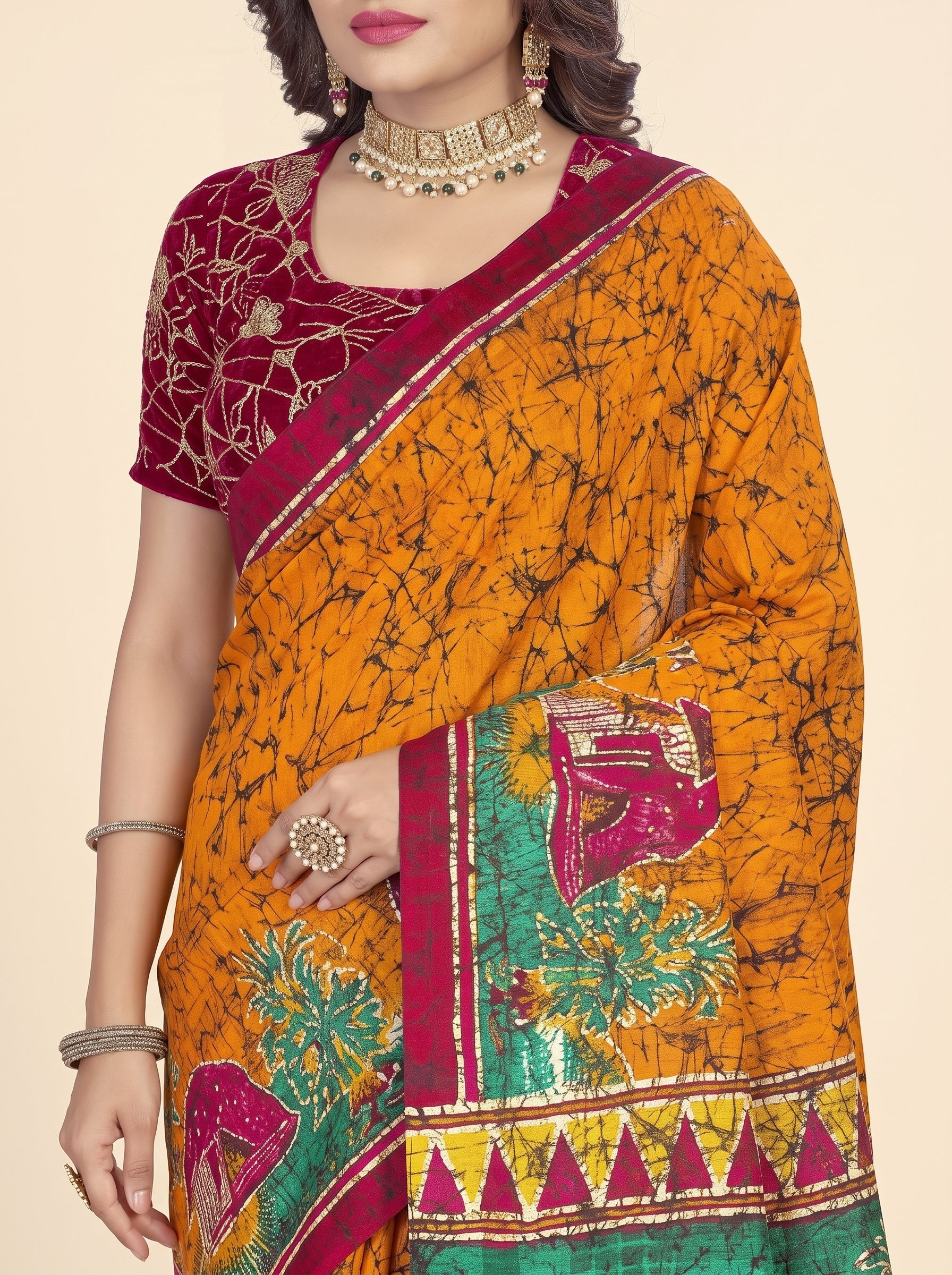Pallu close-up [sku:D.NO.56648]