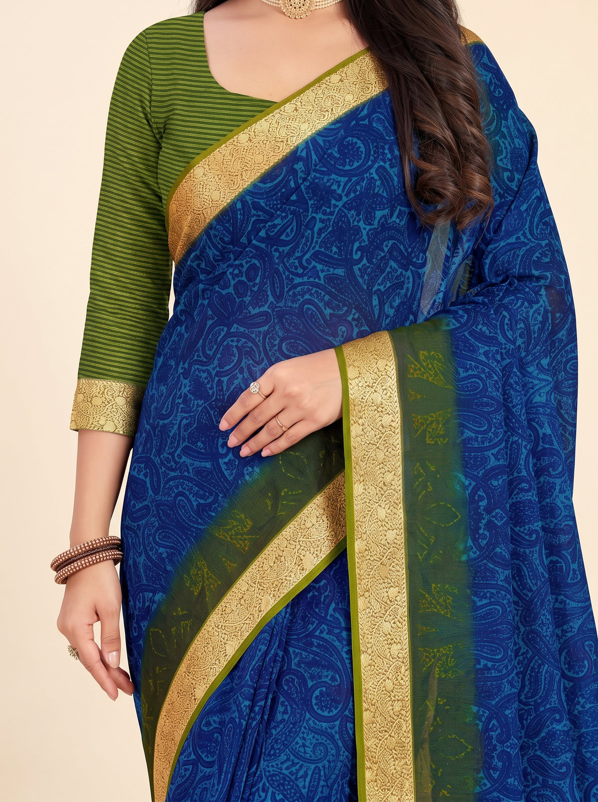 Pallu close-up [sku:KN-19690]