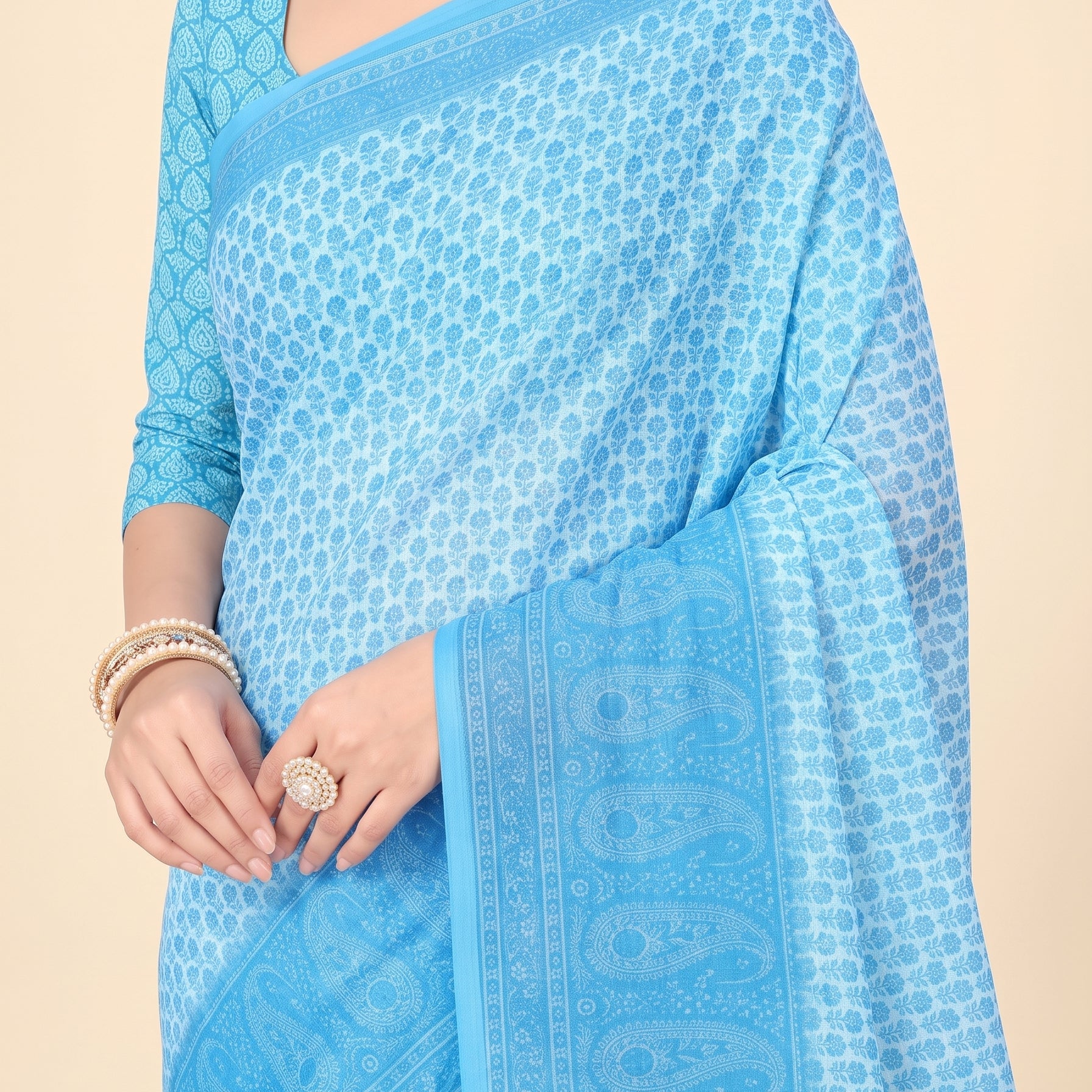 Pallu close-up [sku:KN-67095]