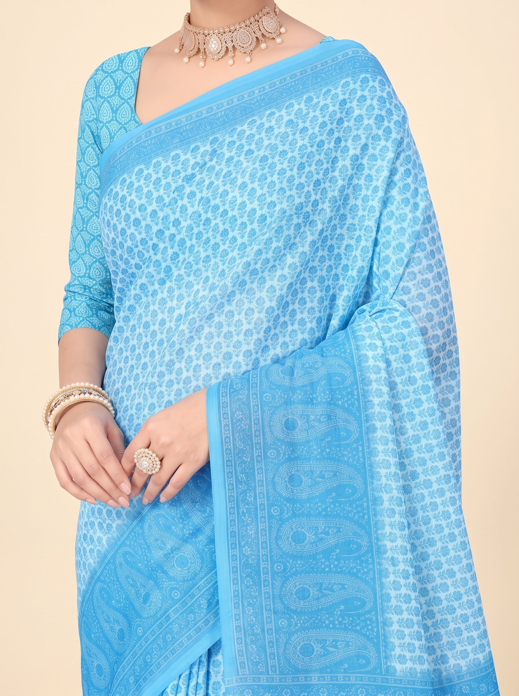 Pallu close-up [sku:KN-67095]