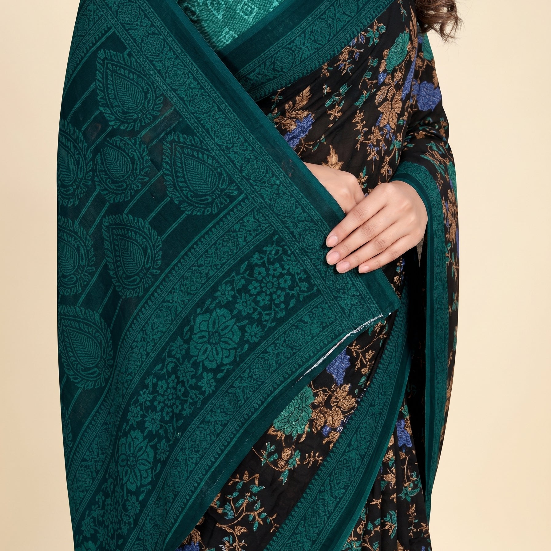 Pallu close-up